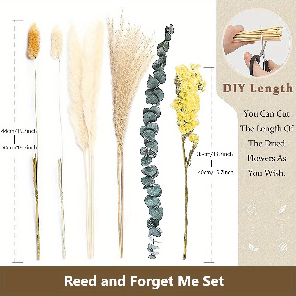 85pcs pampas grass bouquet