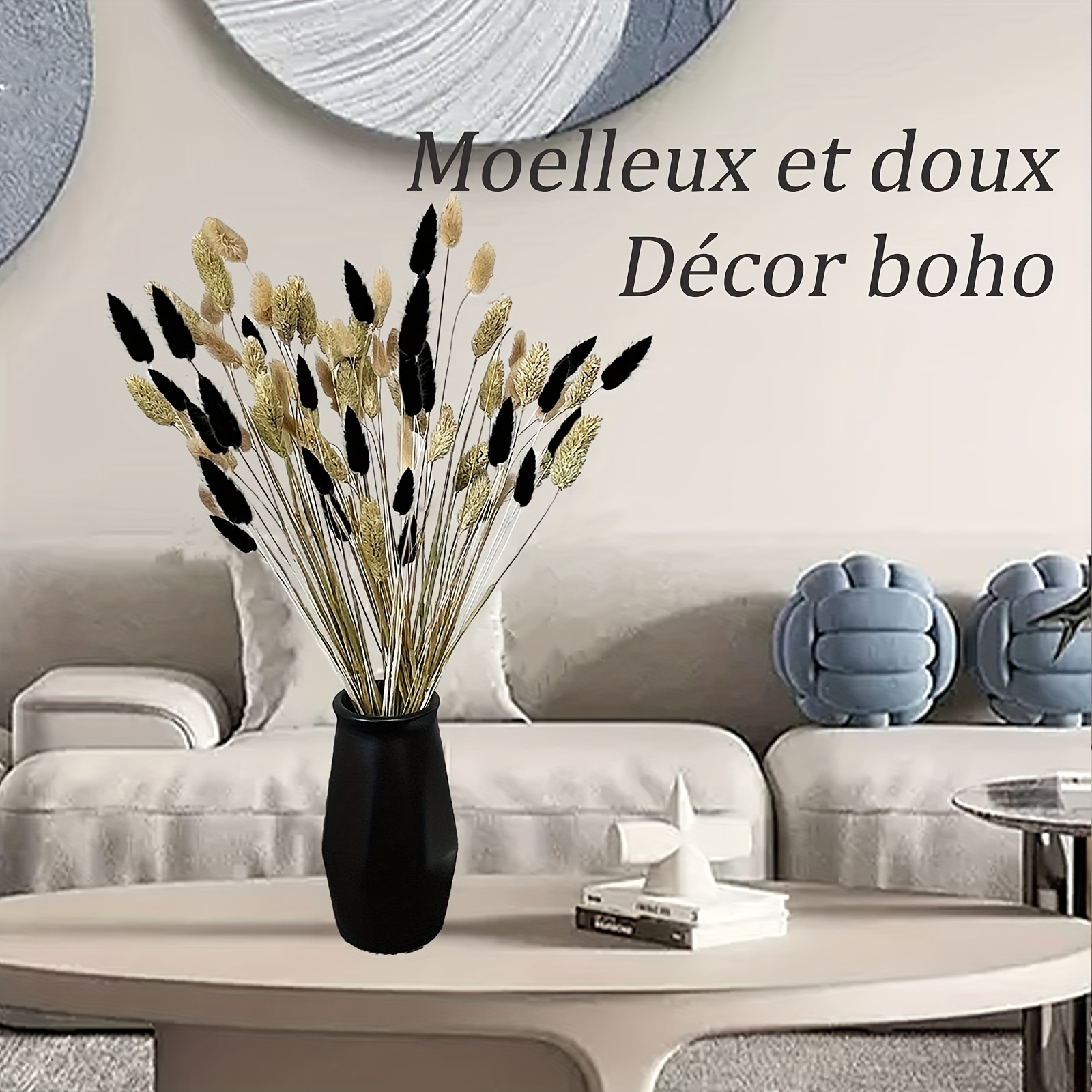 90pcs pampas grass bouquet 