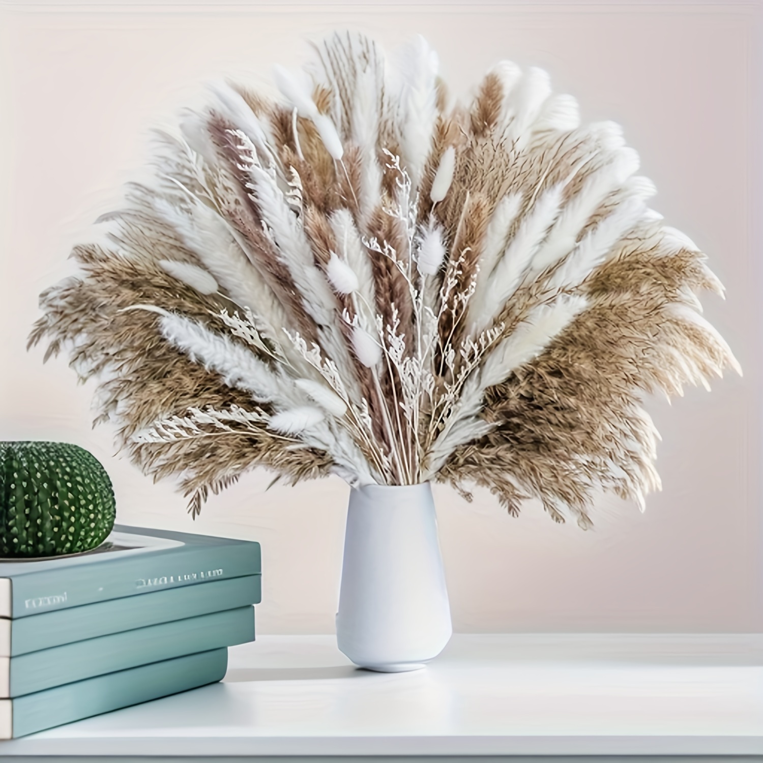 126pcs pampas grass bouquet