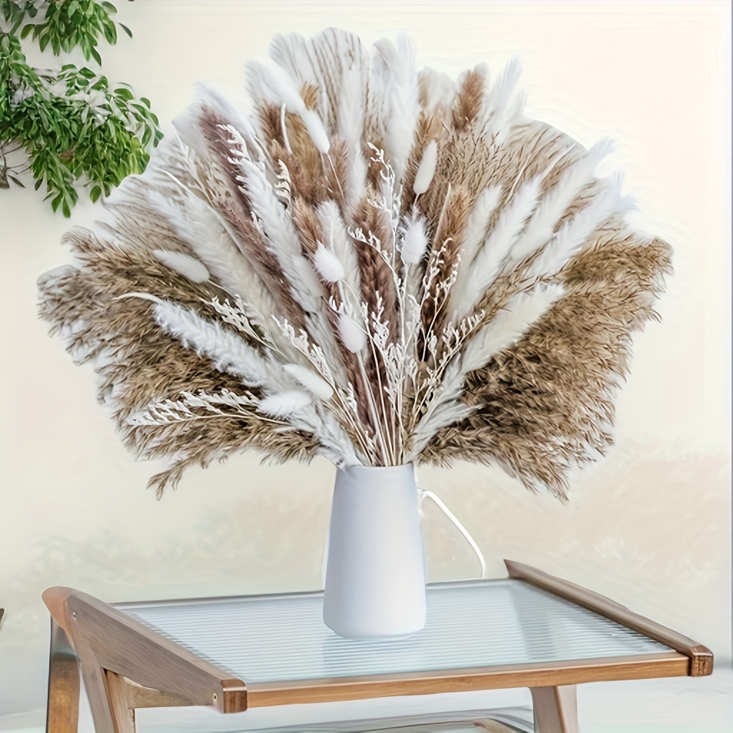 126pcs pampas grass bouquet
