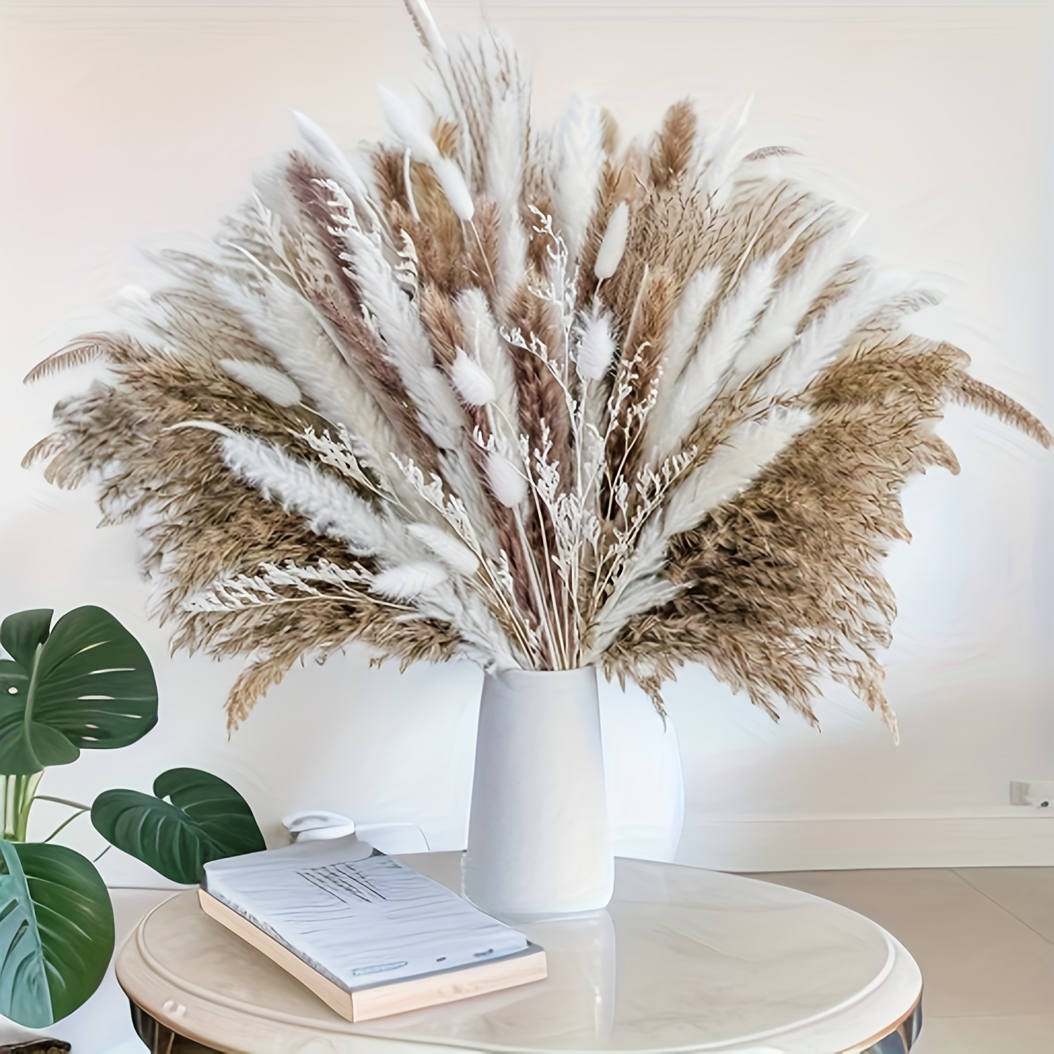 126pcs pampas grass bouquet