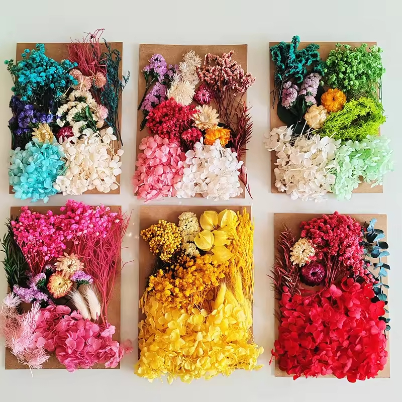 DIY Dried flower package