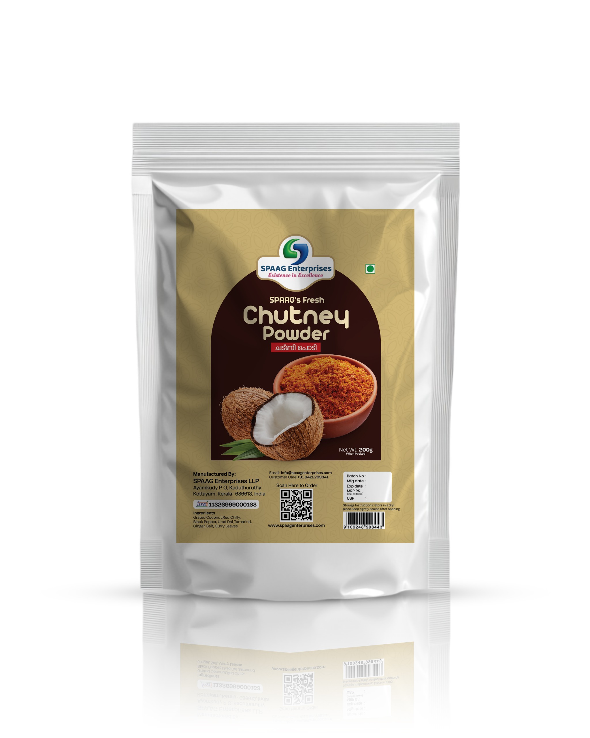 Coconut Chutney Powder