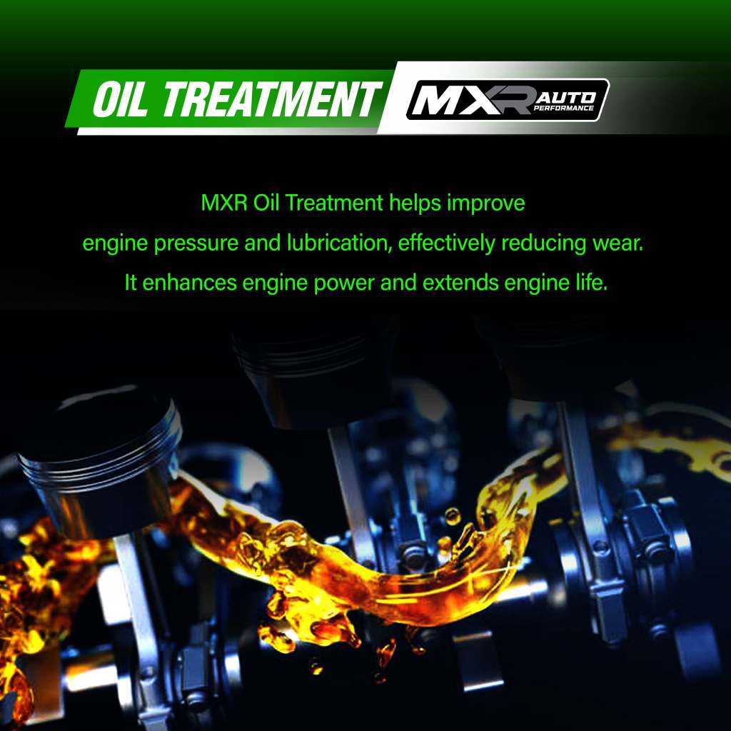MXR OIL TREATMENT ENHANCES ENGINE PERFORMANCE AND ACCELERATION /443ML DNP