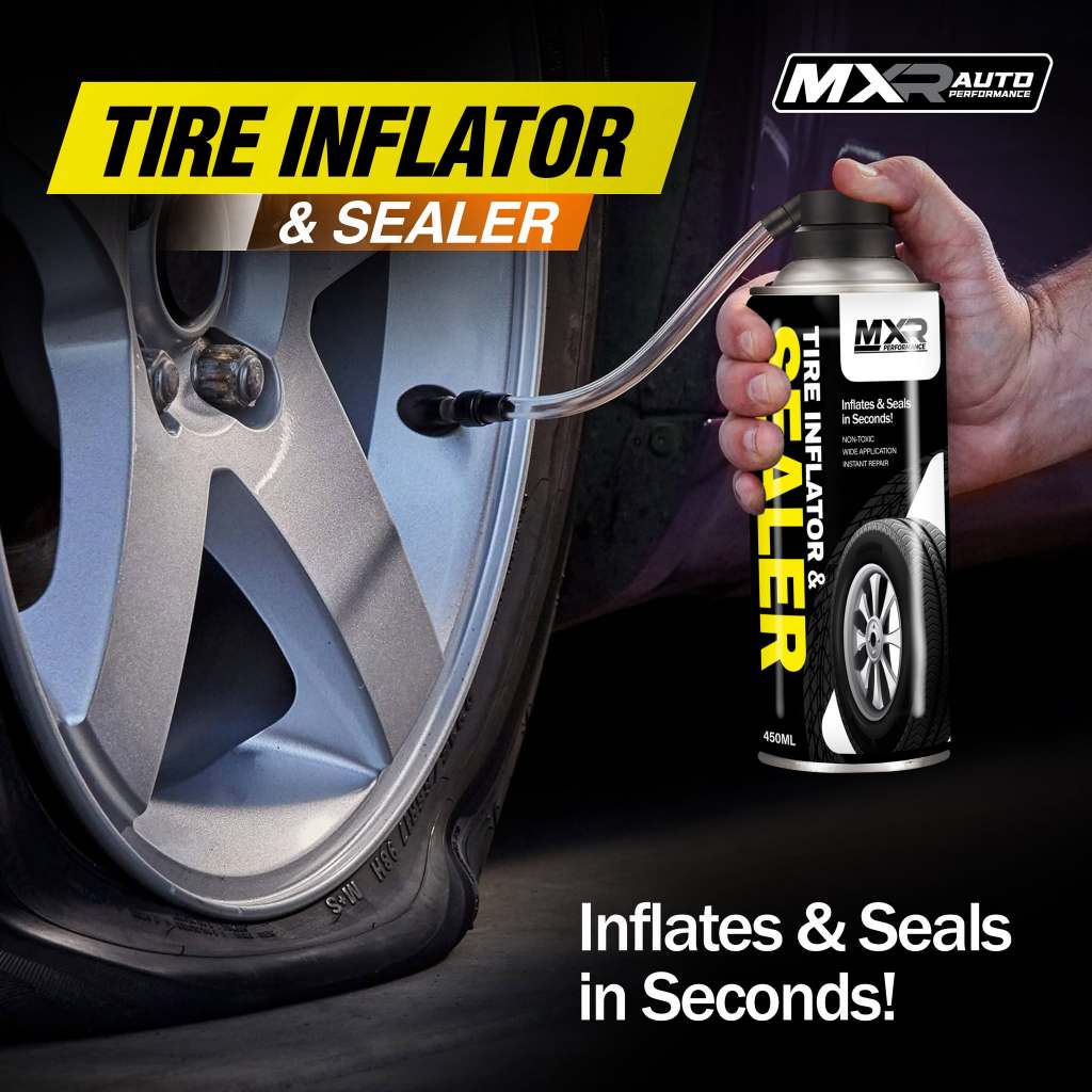 MXR TIRE INFLATOR & SEALER / 450ML DNP