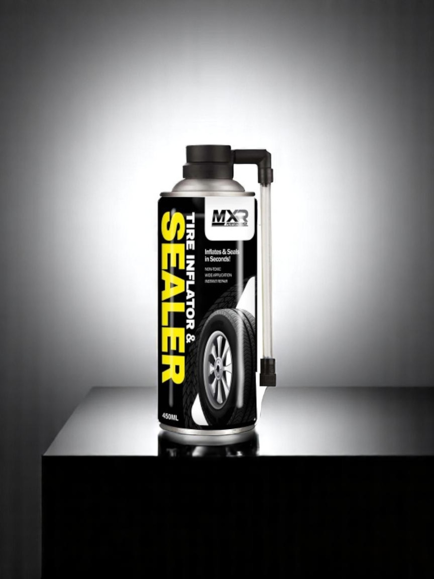 MXR TIRE INFLATOR & SEALER / 450ML DNP