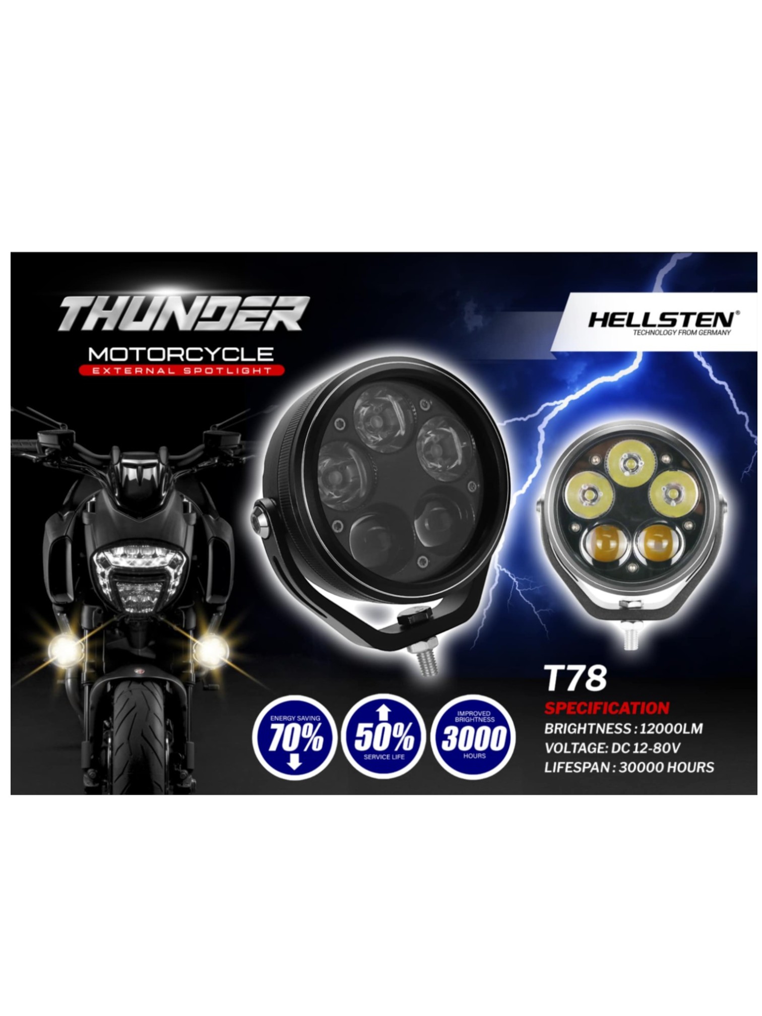 HELLSTEN THUNDER SERIES DNP