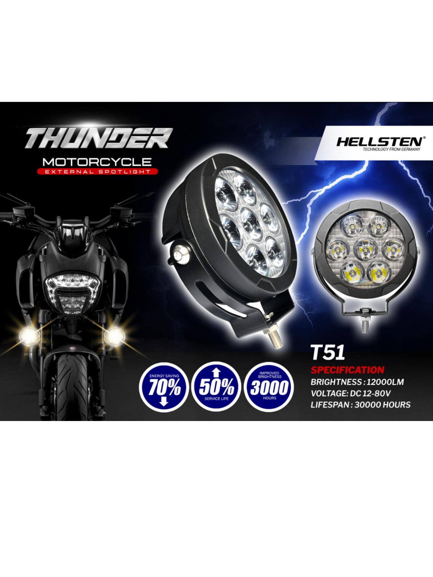 HELLSTEN THUNDER SERIES DNP