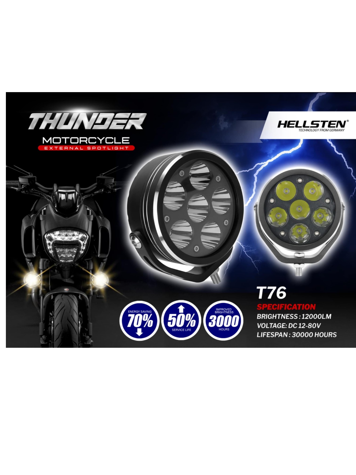 HELLSTEN THUNDER SERIES DNP