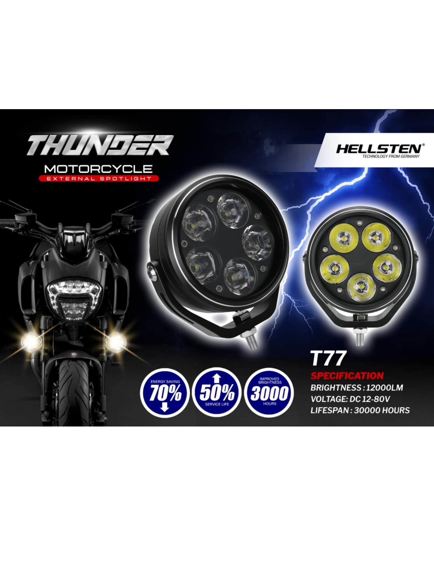 HELLSTEN THUNDER SERIES DNP