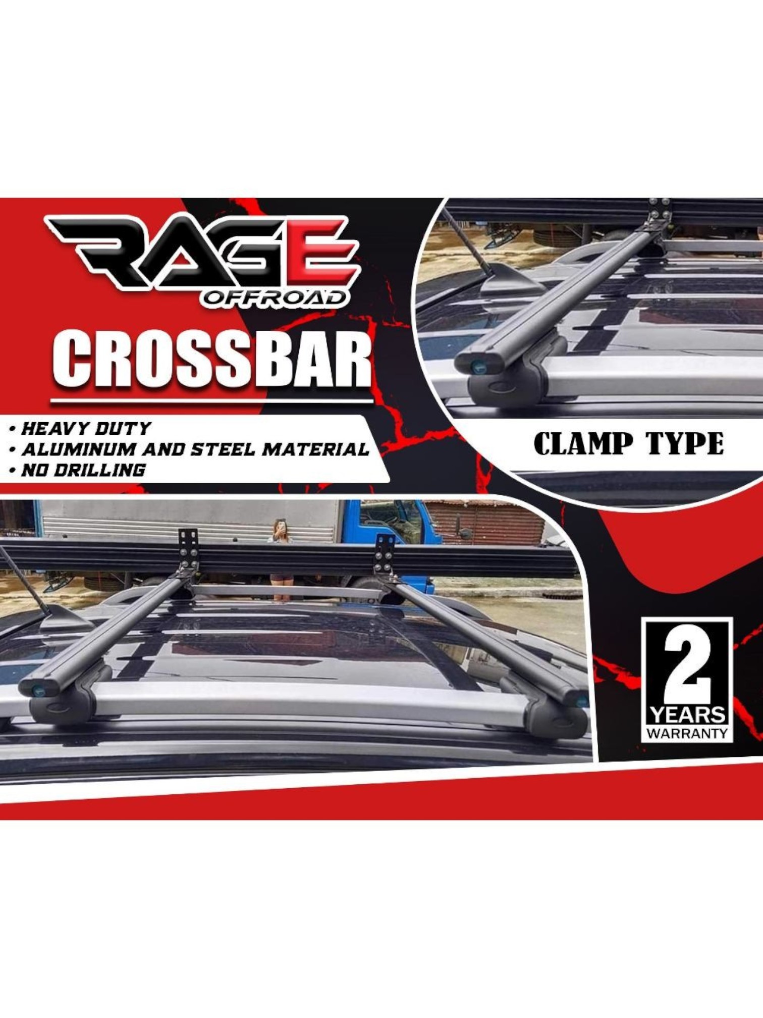 RAGE CROSSBAR  ALL VARIANTS DNP