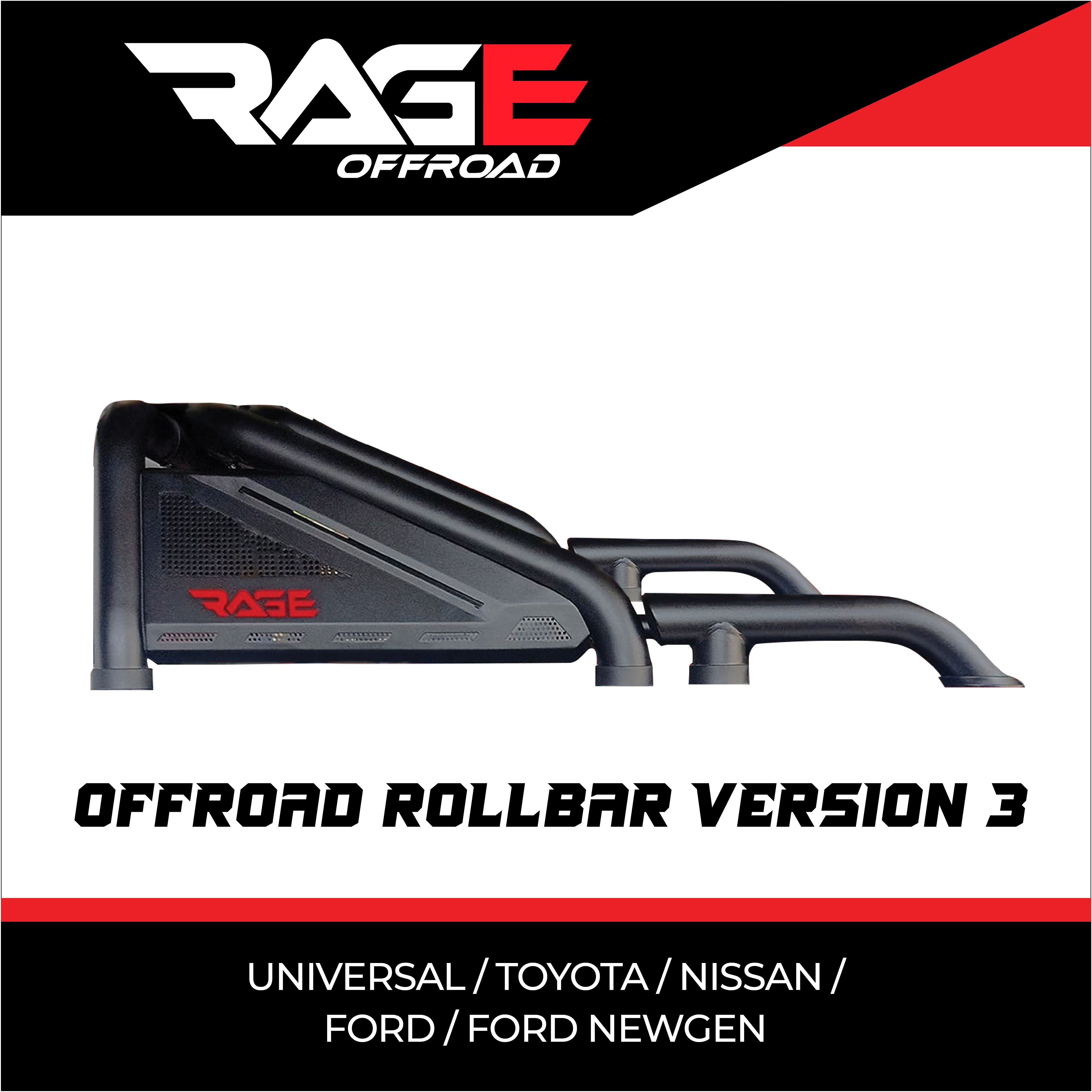 RAGE ROLLBAR ALL VARIANTS DNP