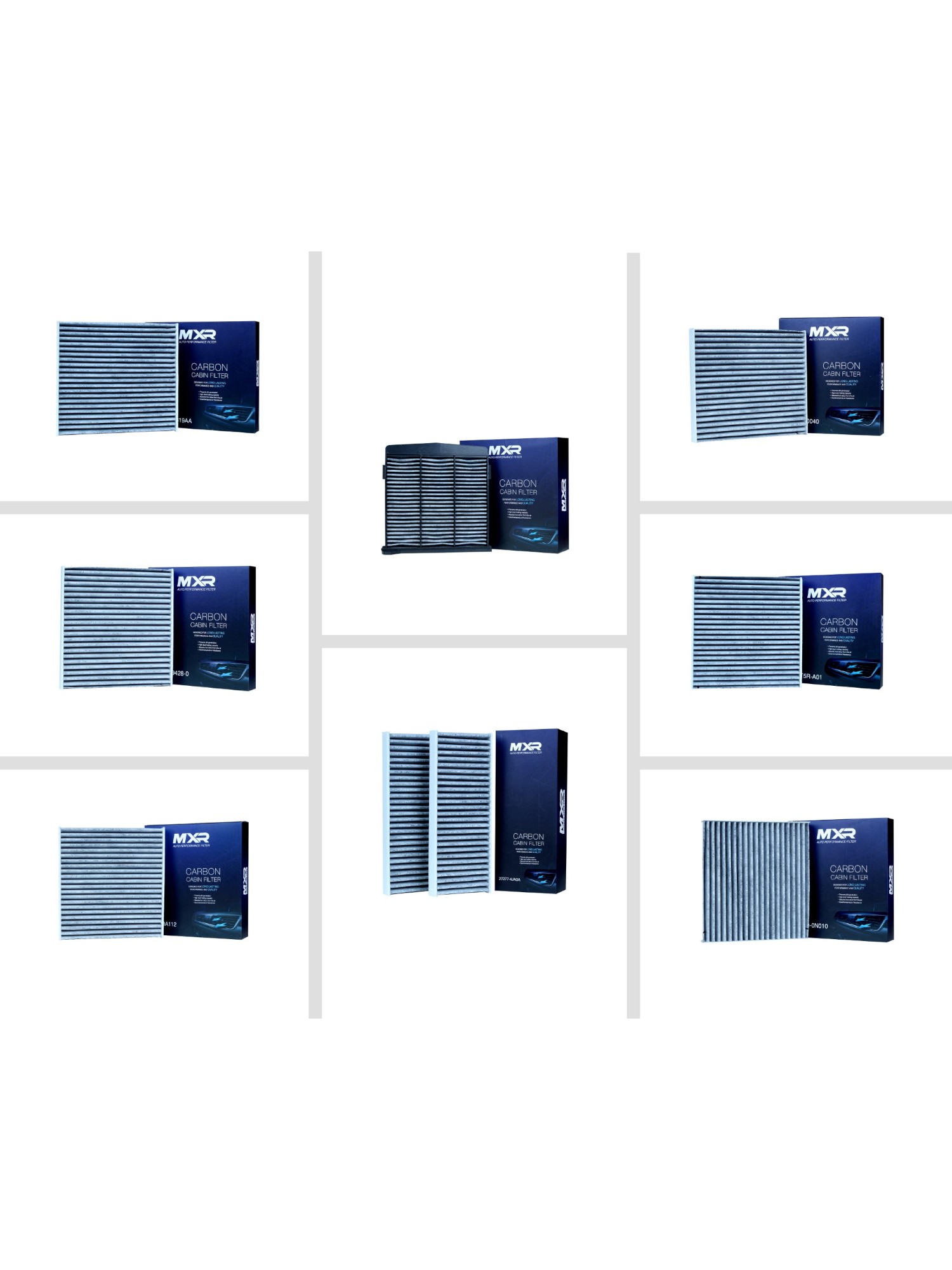 MXR DISPOSABLE CARBON CABIN FILTER DNP
