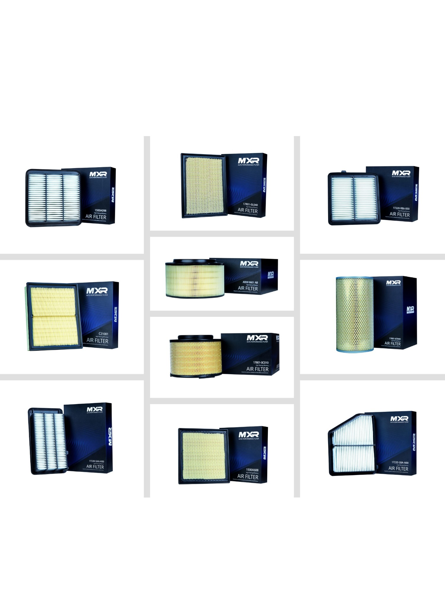 MXR DISPOSABLE AIR FILTER DNP