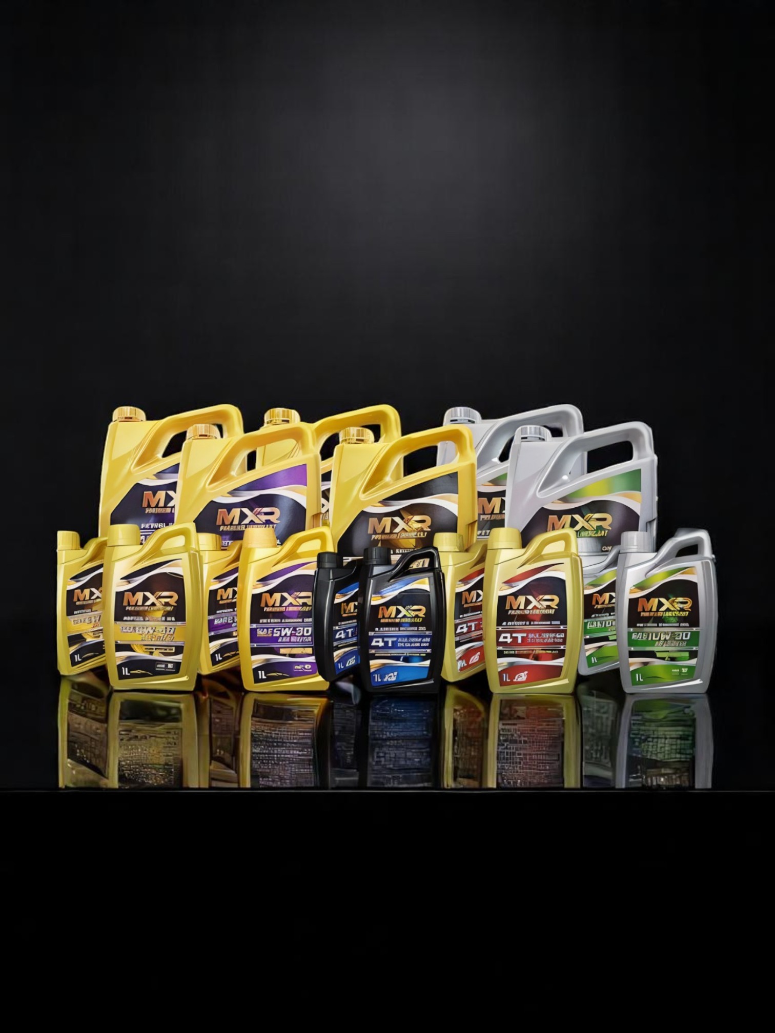 MXR PREMIUM LUBRICANT PETROL ENGINE OIL ALL VARIANTS DNP