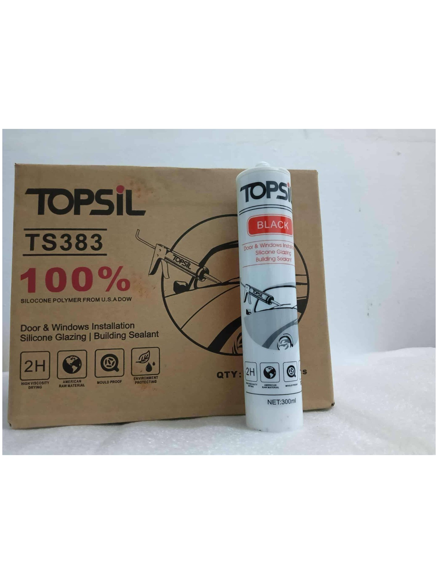 TOPSIL SILICONE GLAZING 300ML DNP