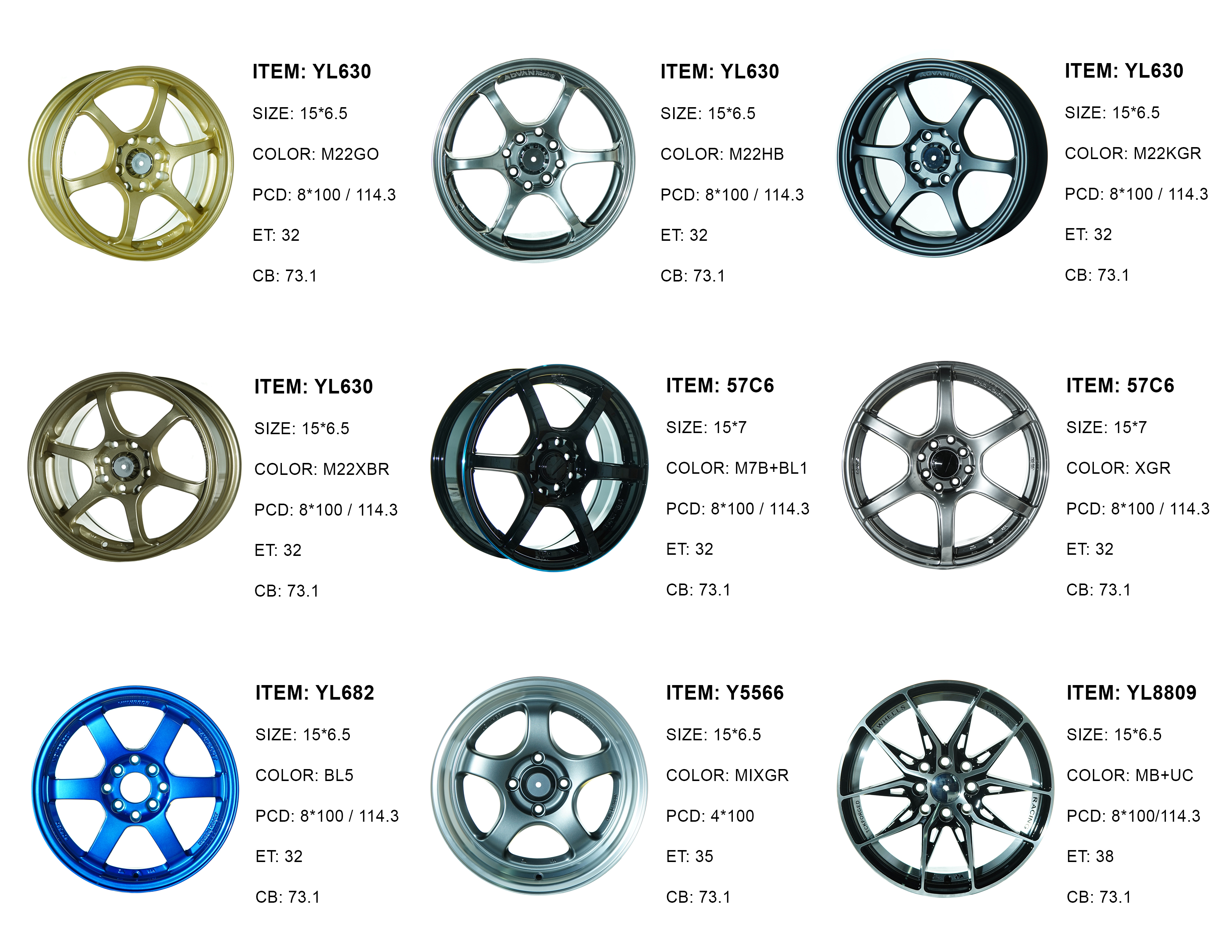 MAGS 15 INCHES (INCLOMPETE PHOTOS)