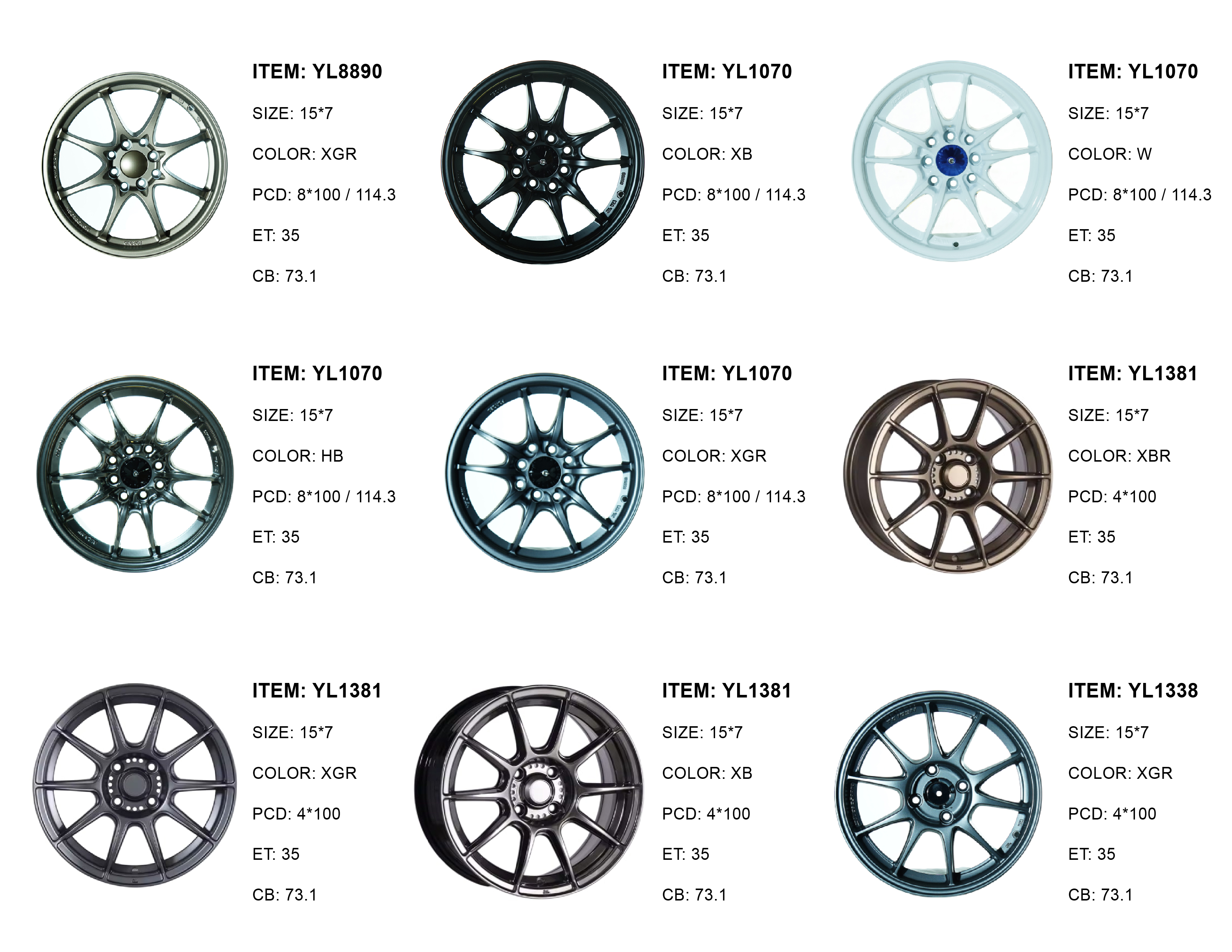 MAGS 15 INCHES (INCLOMPETE PHOTOS)