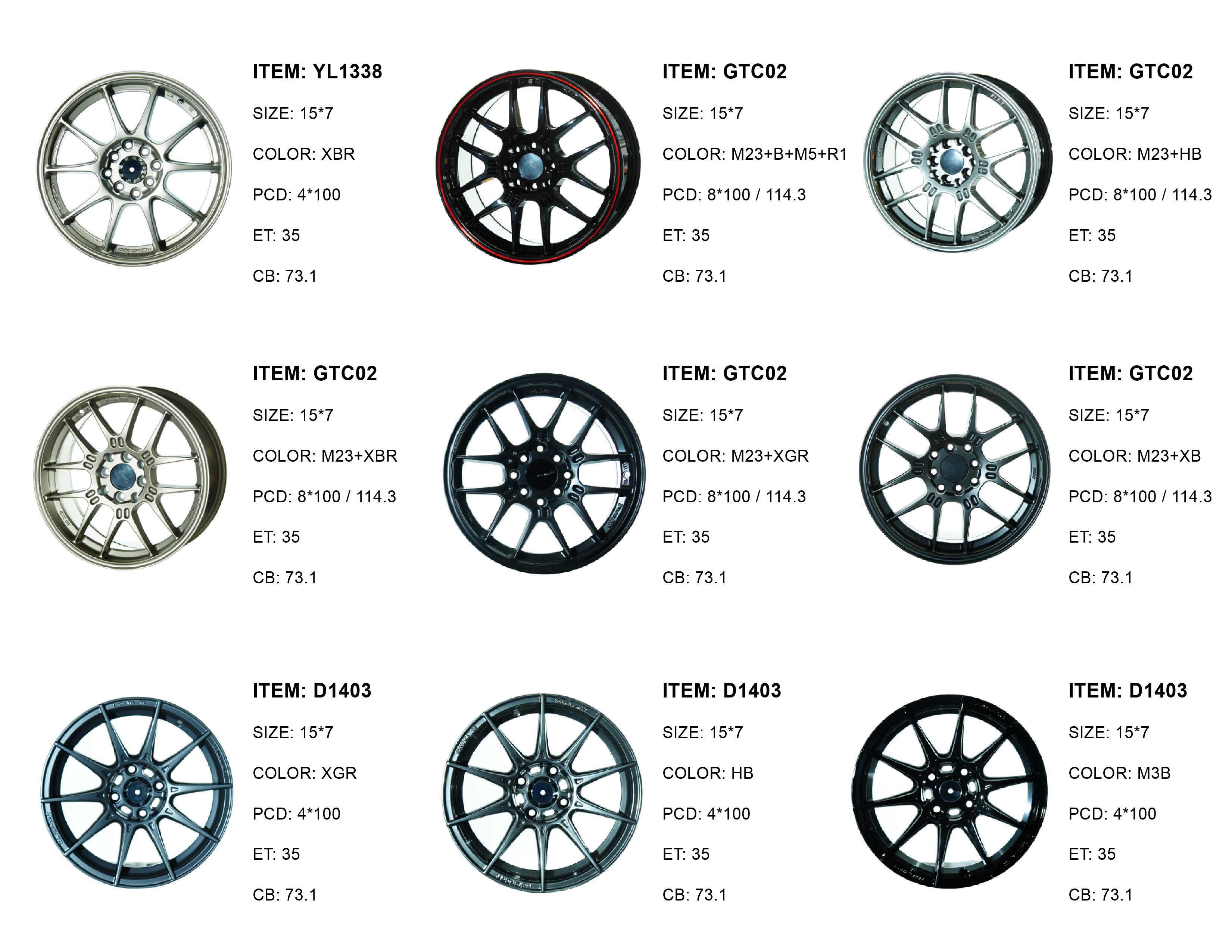 MAGS 15 INCHES (INCLOMPETE PHOTOS)