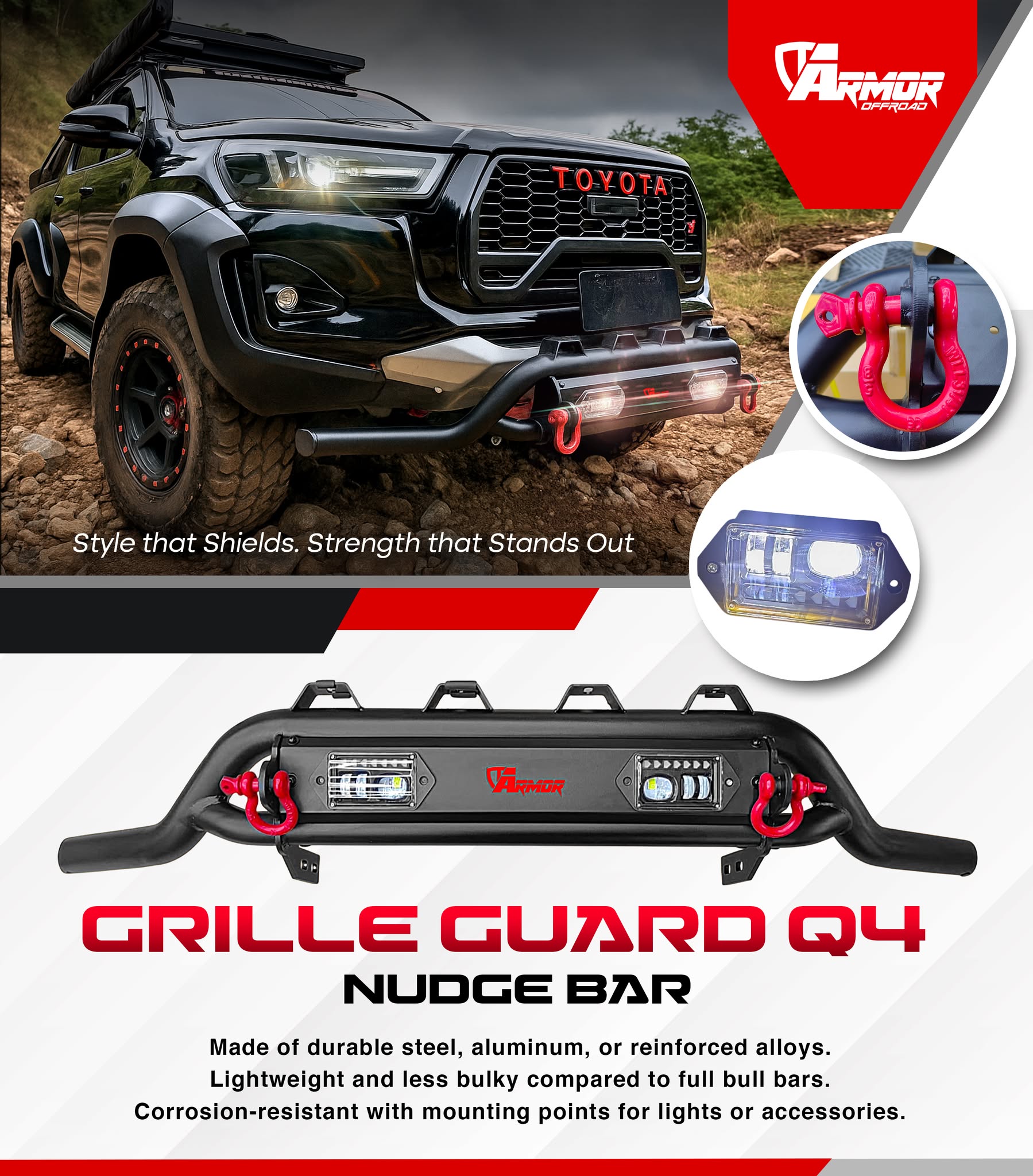 ARMOR ALL NUDGEBAR MODELS DNP