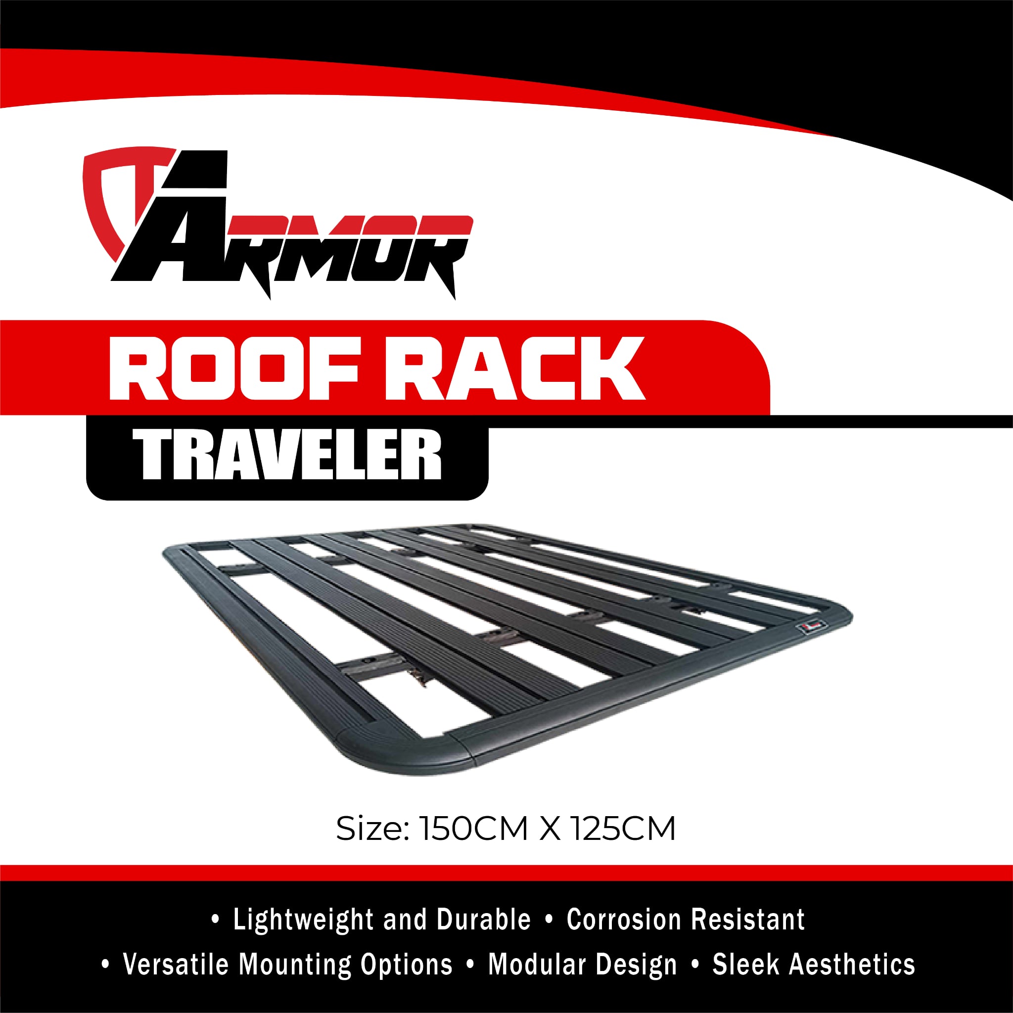 ARMOR ALL ROOF RACK VARIANTS DNP