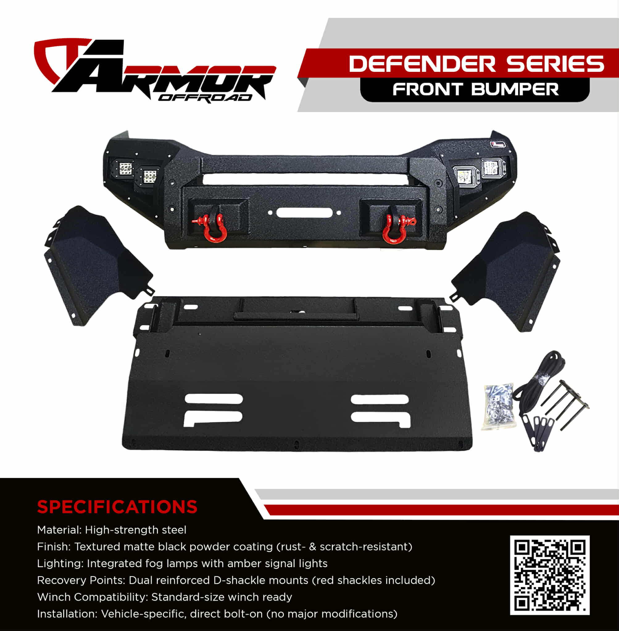 ARMOR DEFENDER FRONT BUMPER