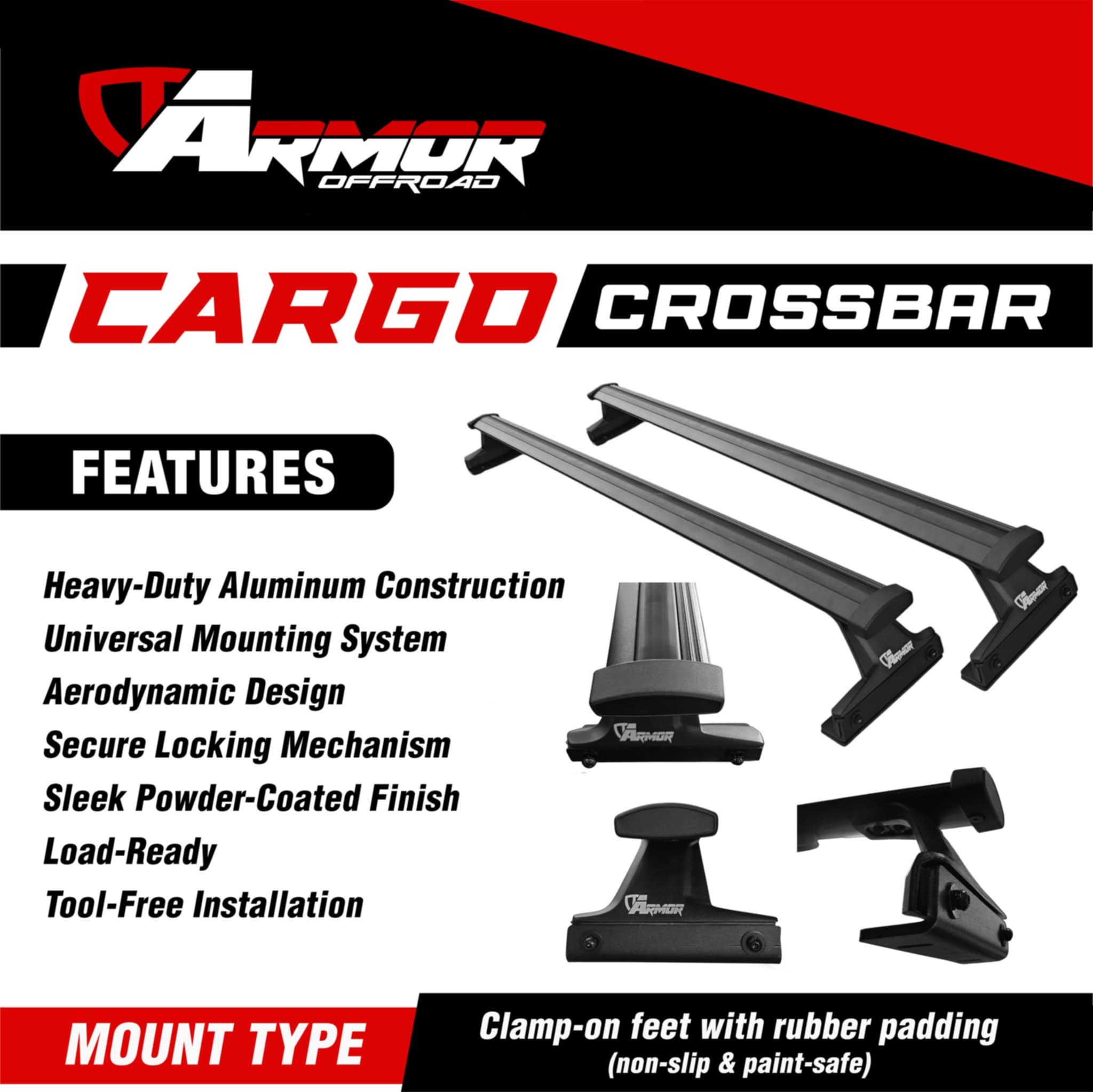 ARMOR CARGO CROSSBAR UNIVERSAL