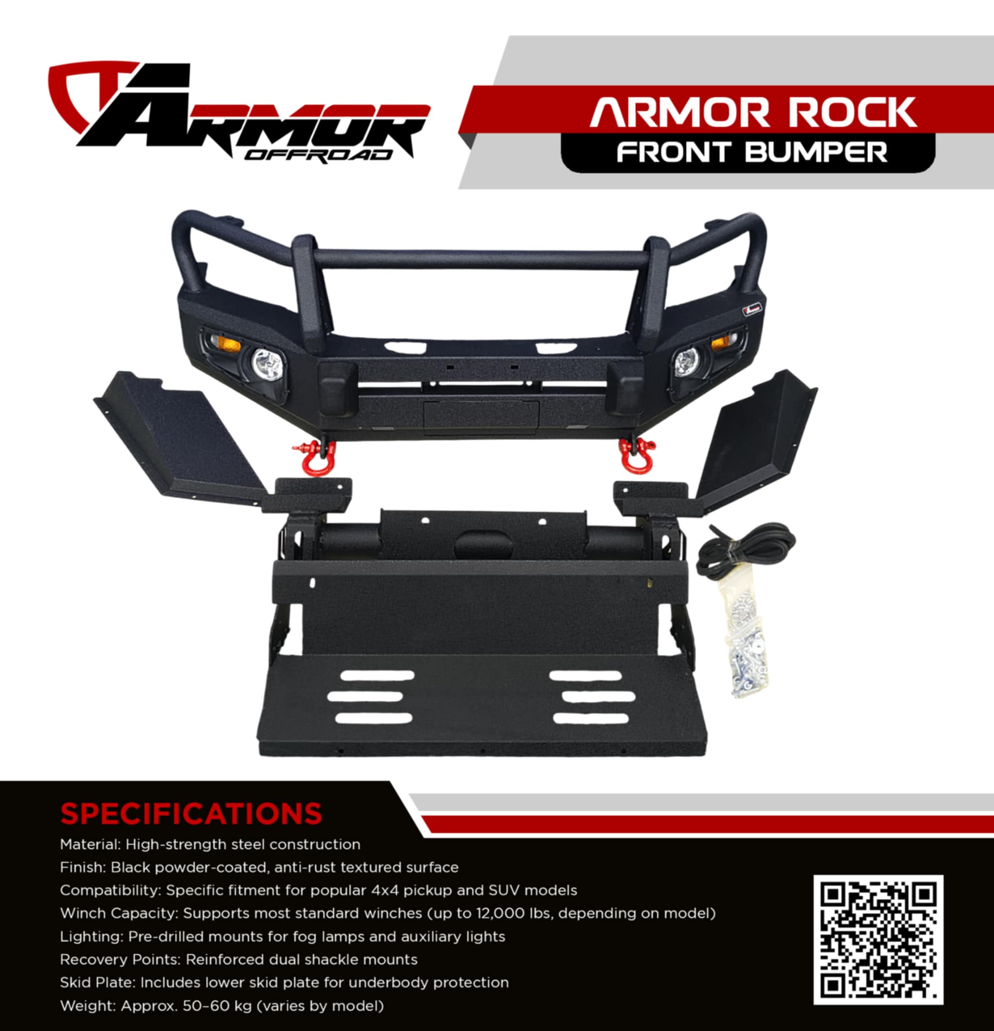ARMOR ROCK FRONT BUMPER