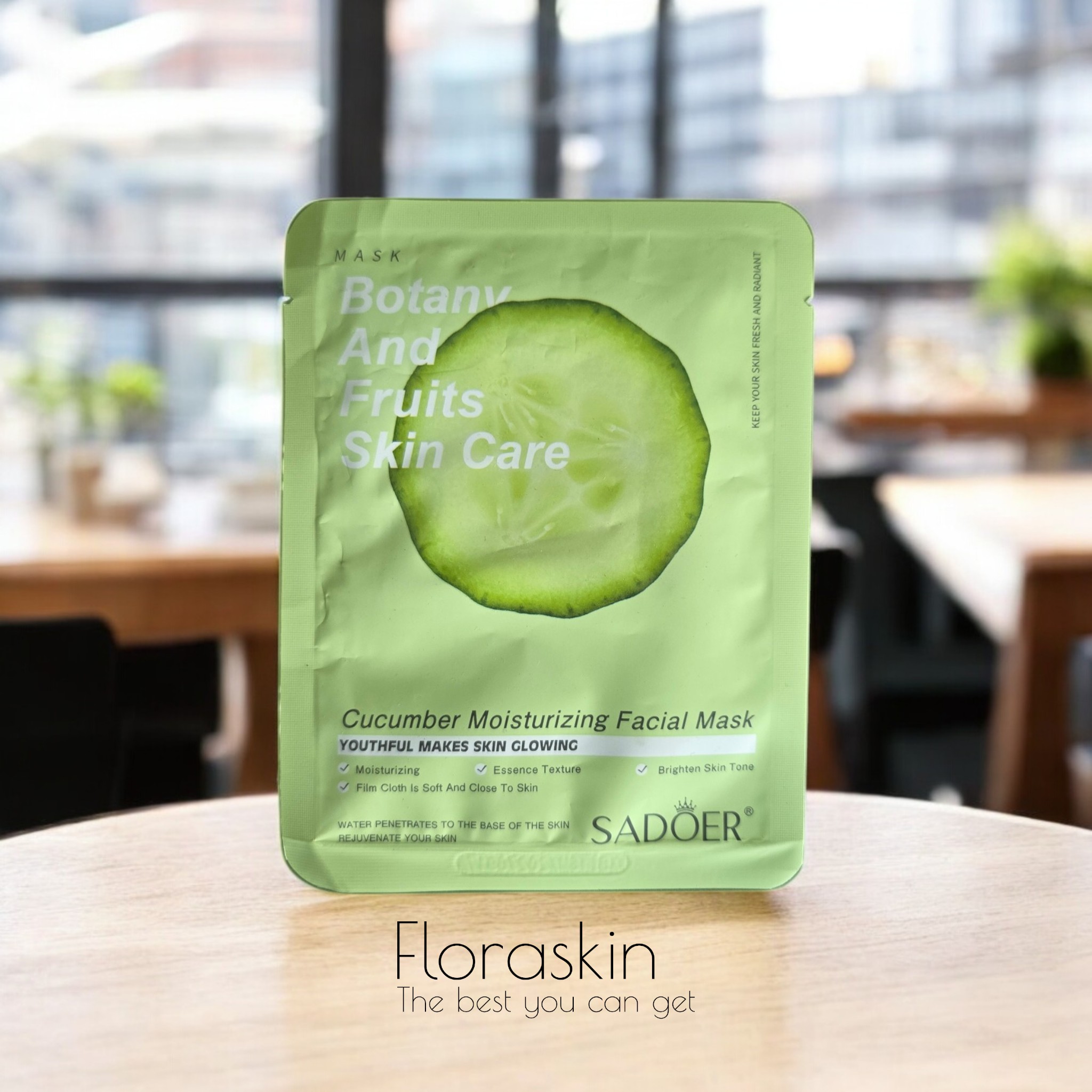 SADOER Cucumber Moisturizing Mask – 25g