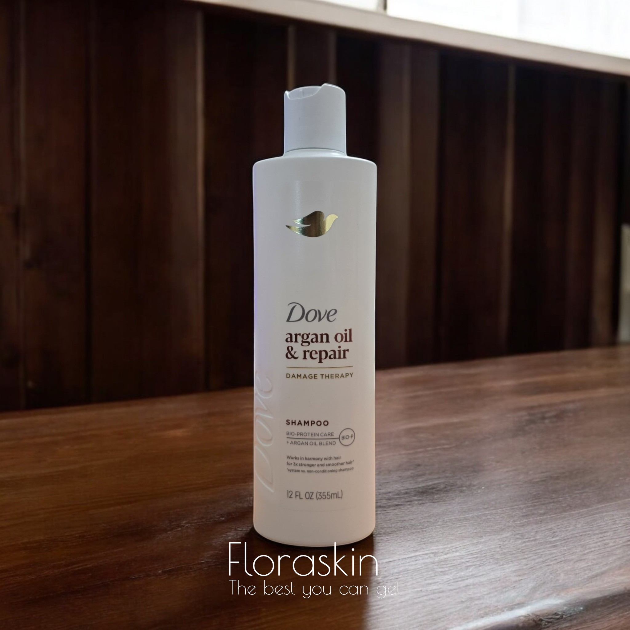 Dove Argan Oil & Repair Shampoo Damage Therapy 355ml