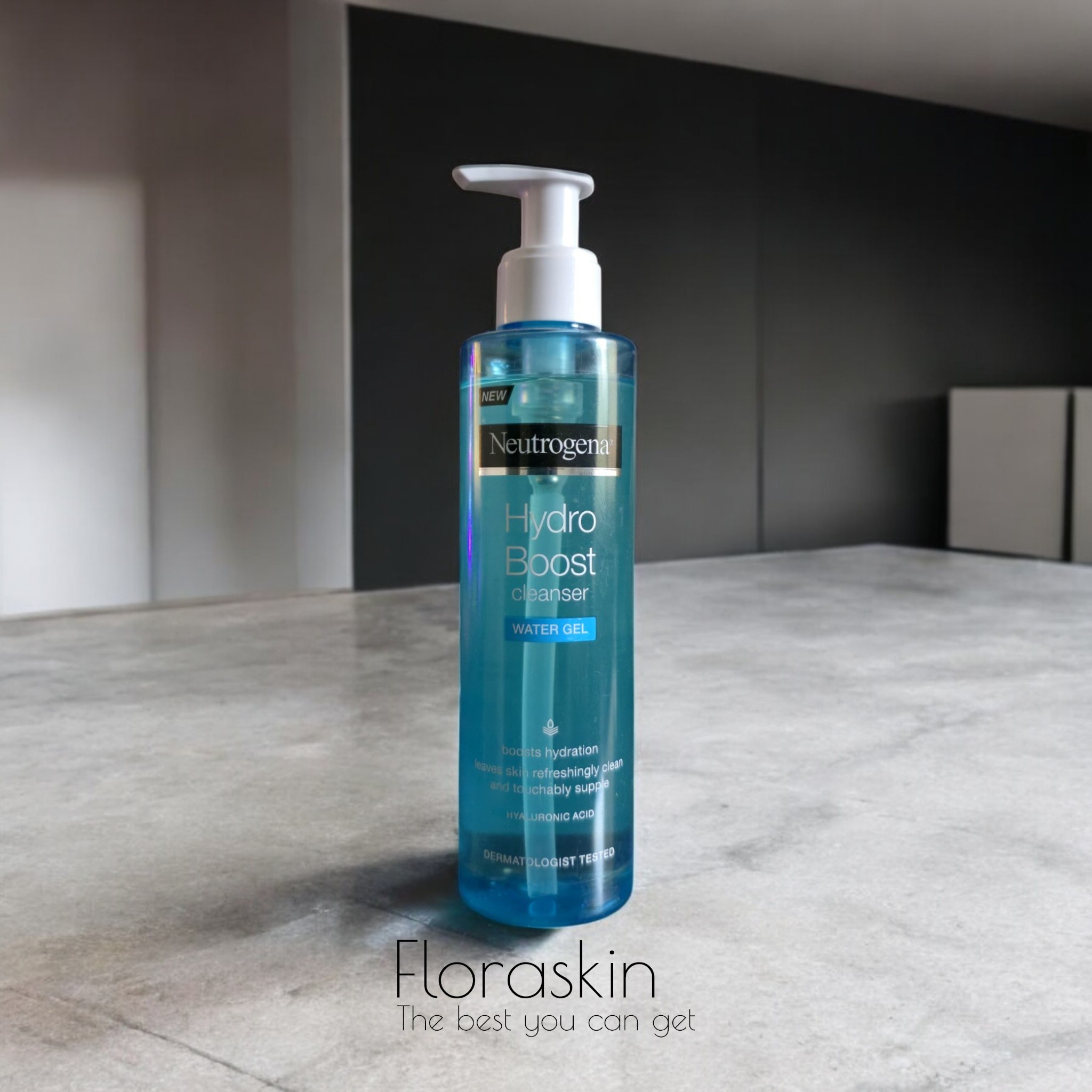 Neutrogena Hydro Boost Water Gel Cleanser – 200ml | Hyaluronic Acid | For Hydrated & Fresh Skin