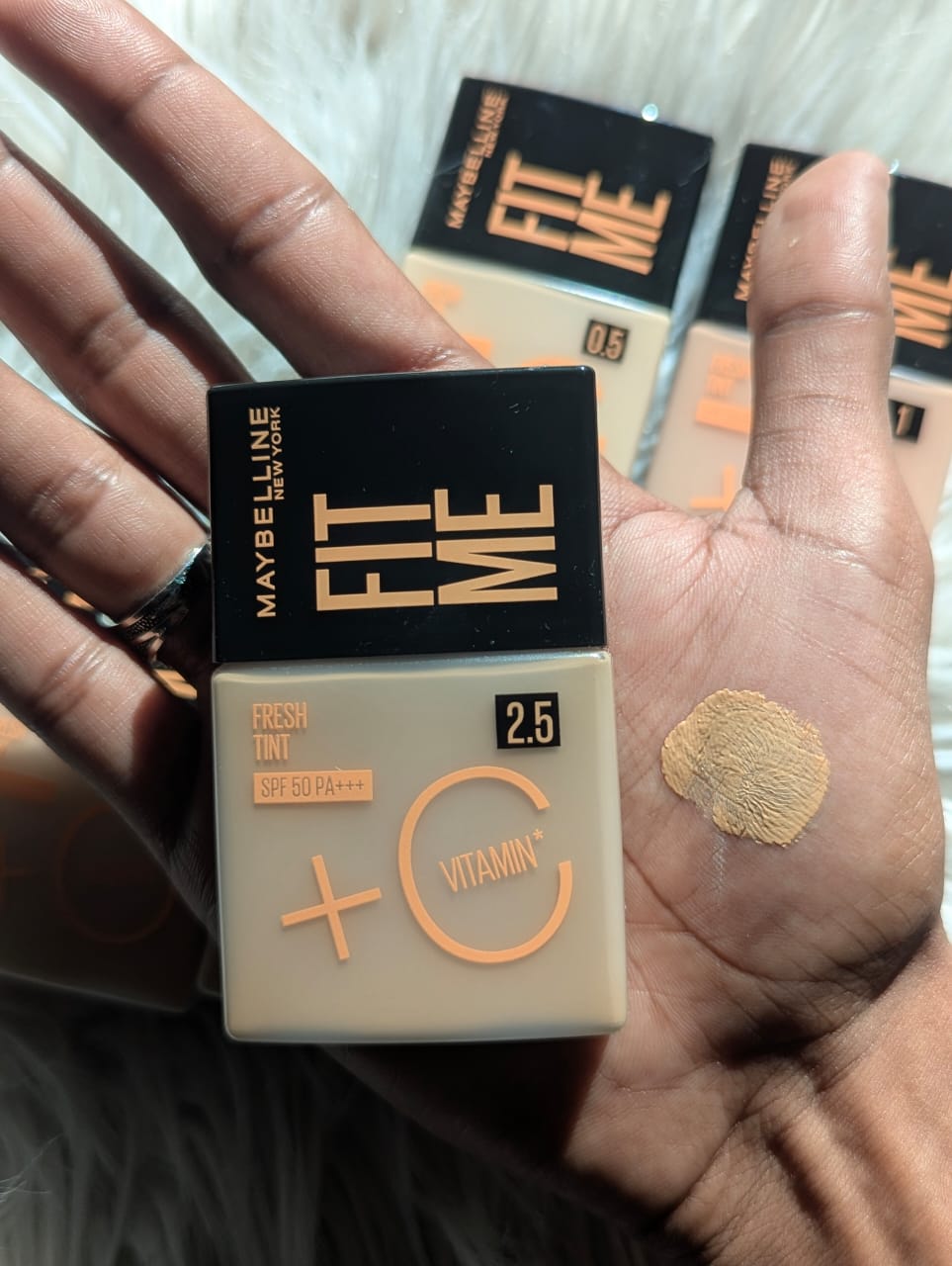 Maybelline Fit Me Foundation Fresh Tint SPF 50 – 6 Shades Available | Made in China