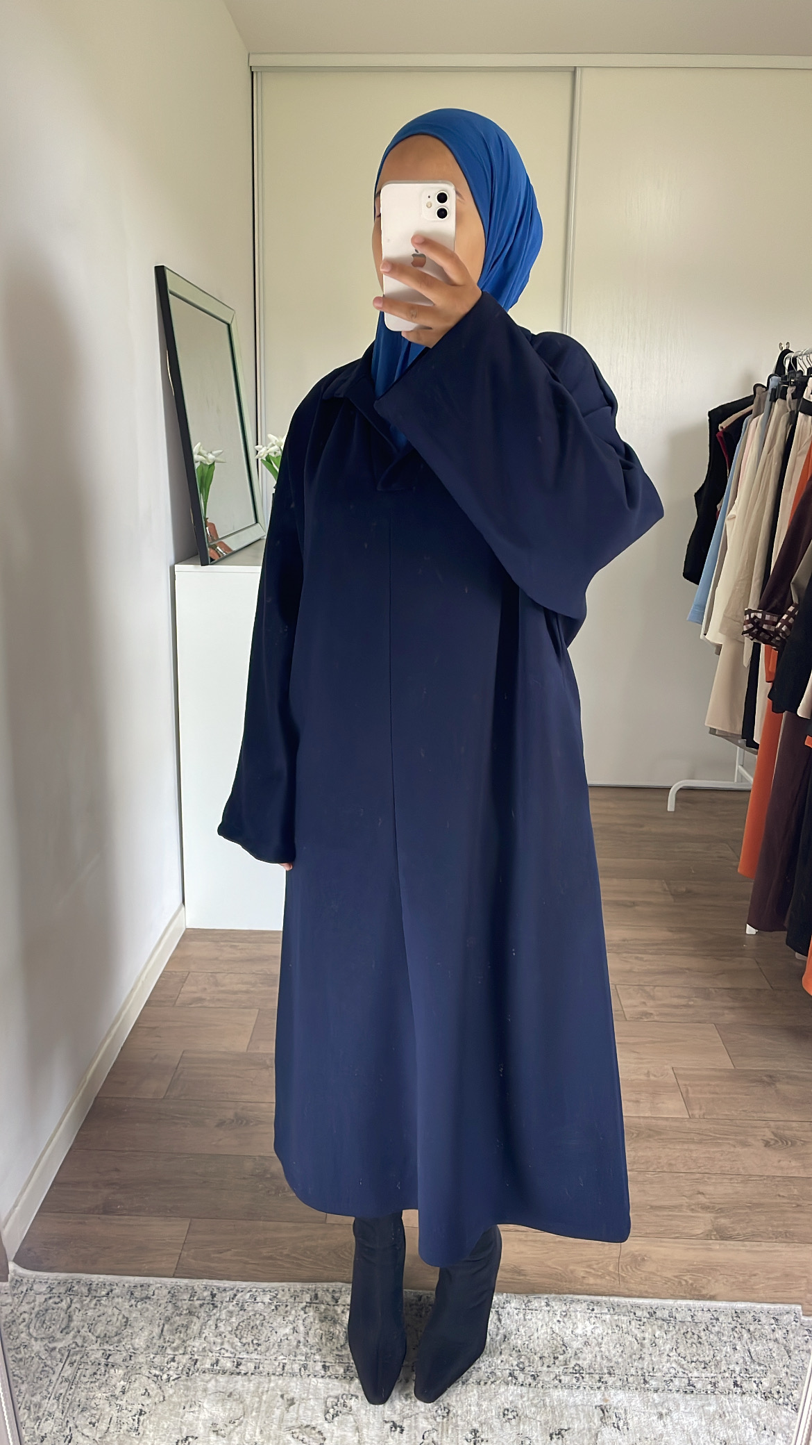 Robe Pull Bleu Marine
