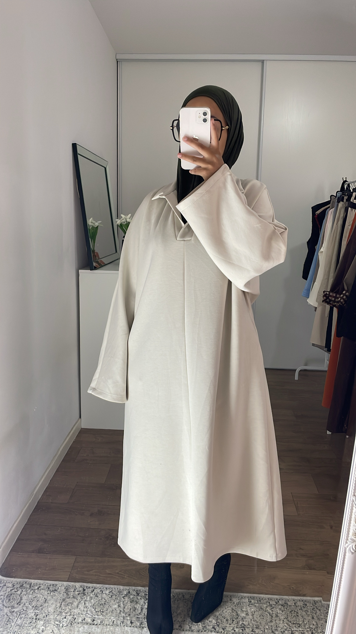 Robe Pull Beige