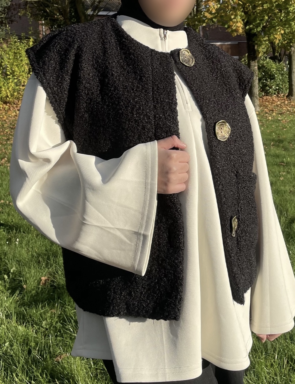 Veste sans manche Noire