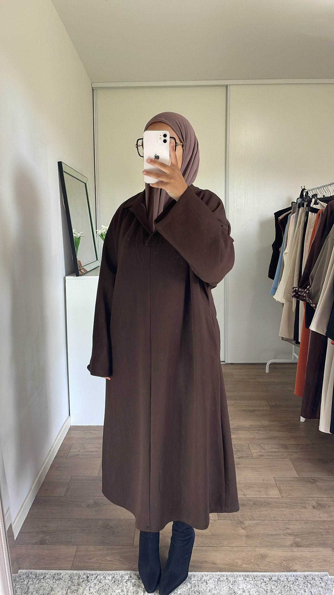 Robe Pull Marron
