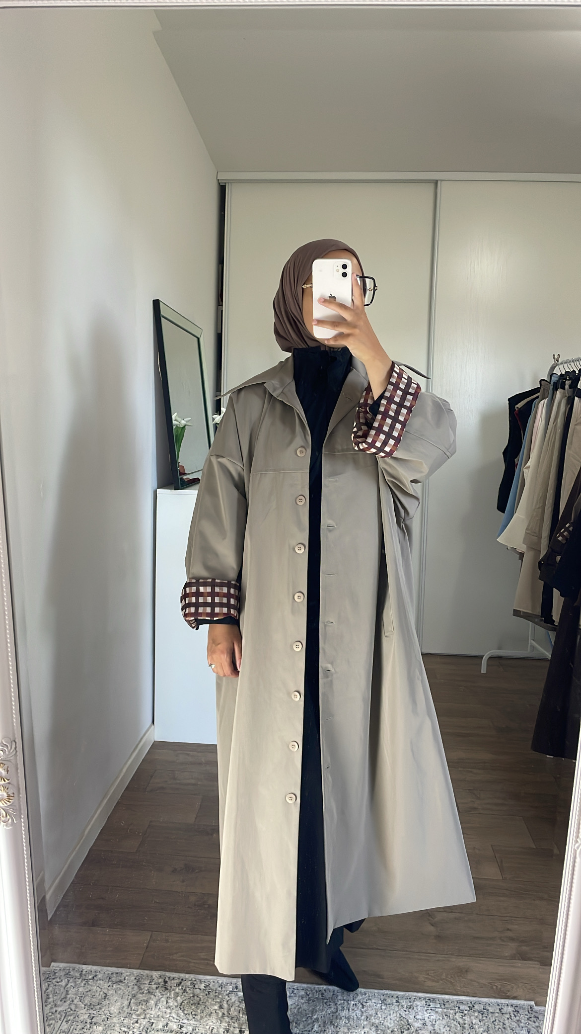 Manteau Taupe 