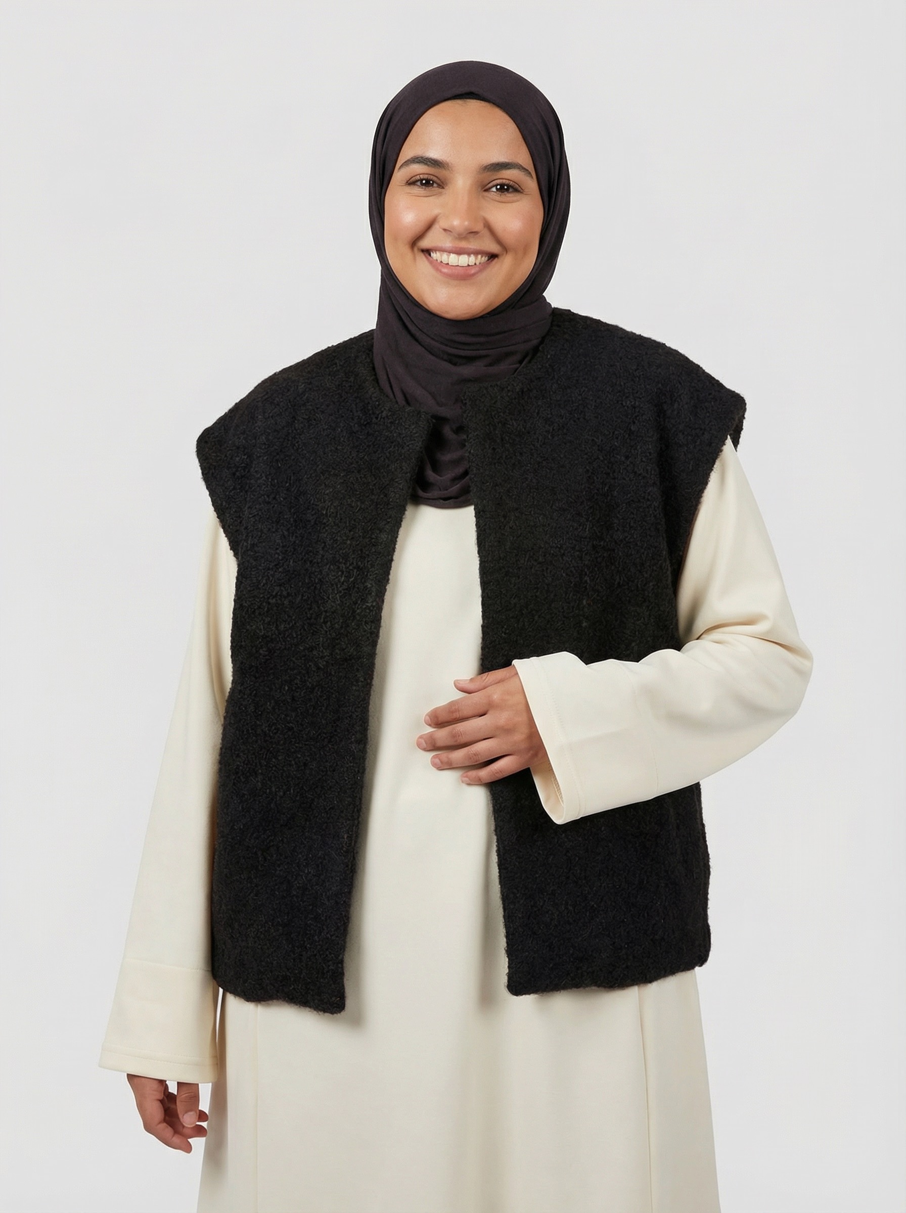 Veste sans manche noire