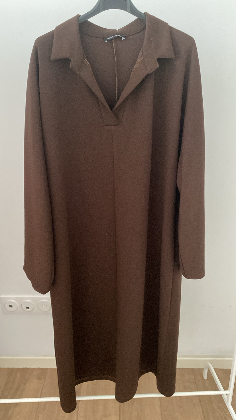 Robe Pull Marron