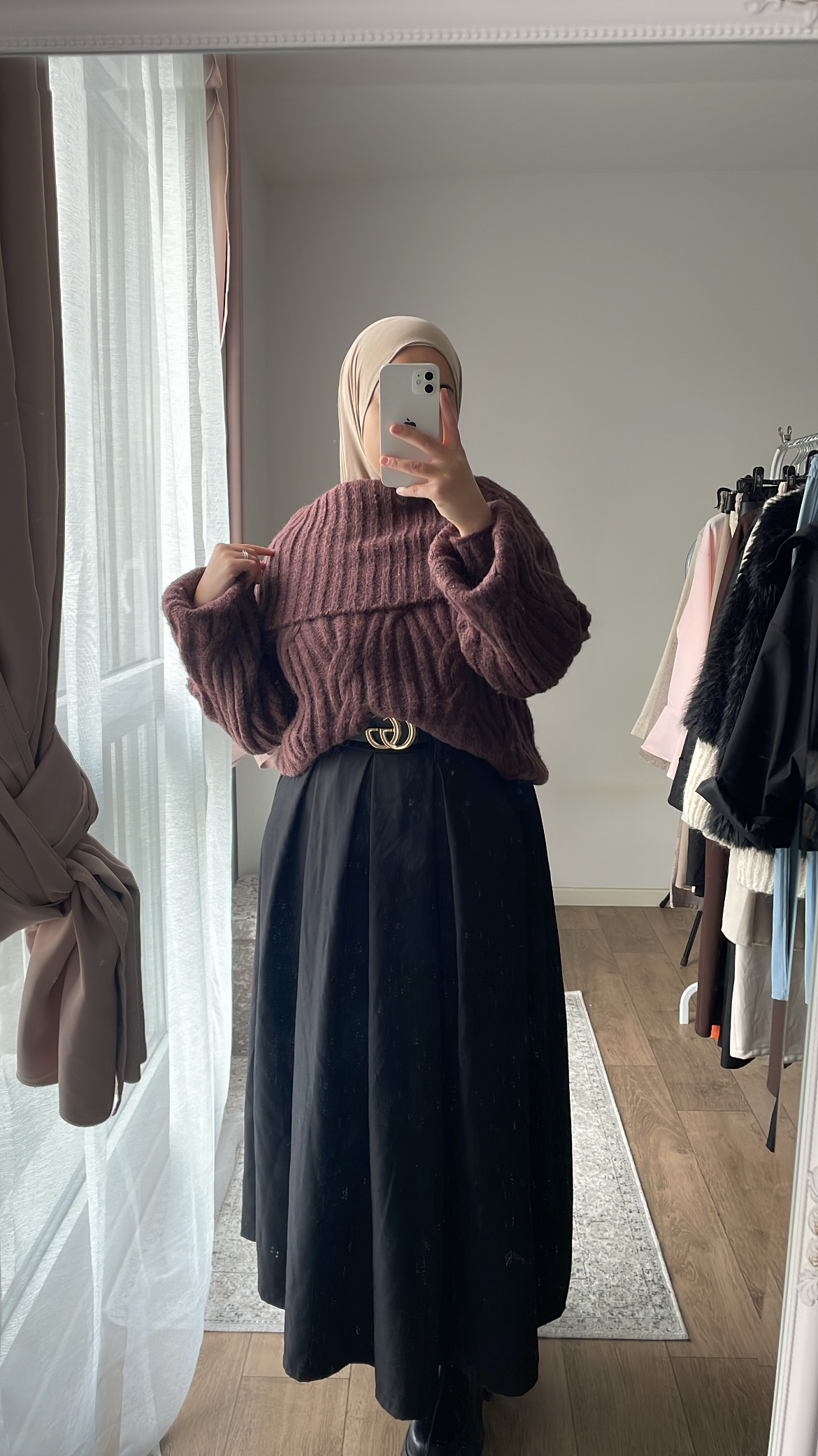 Pull oversize côtelé