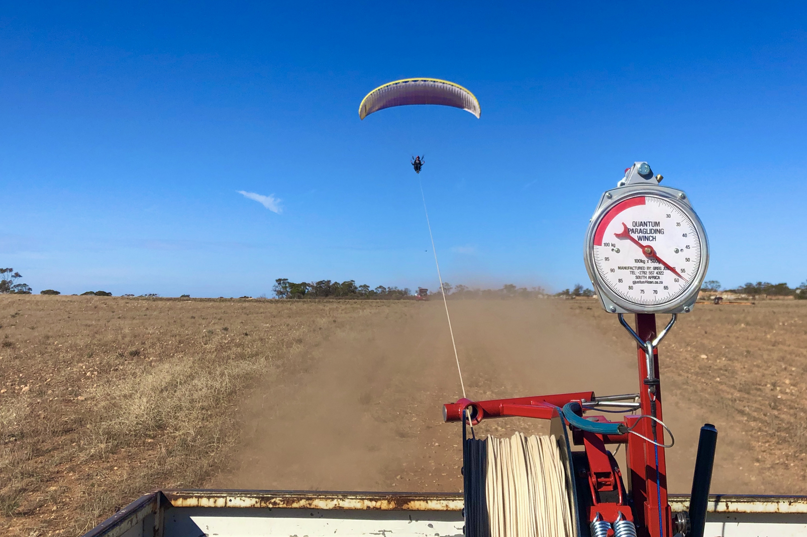 Paragliding Winch System
