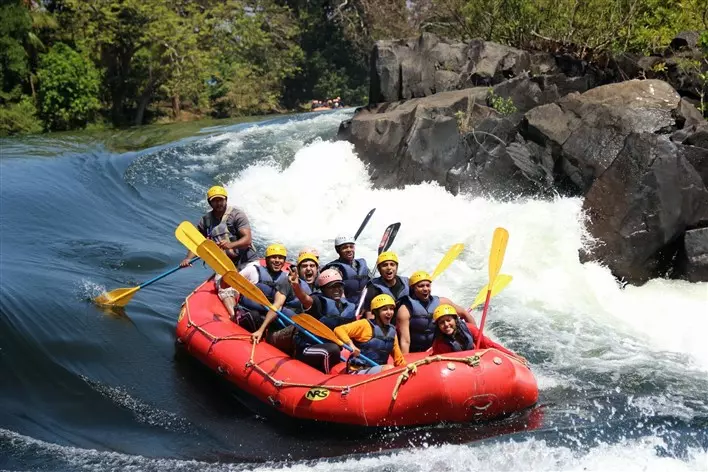 Inflatable Raft for River Rafting