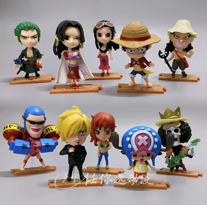 One Piece 10lu Figür Seti 