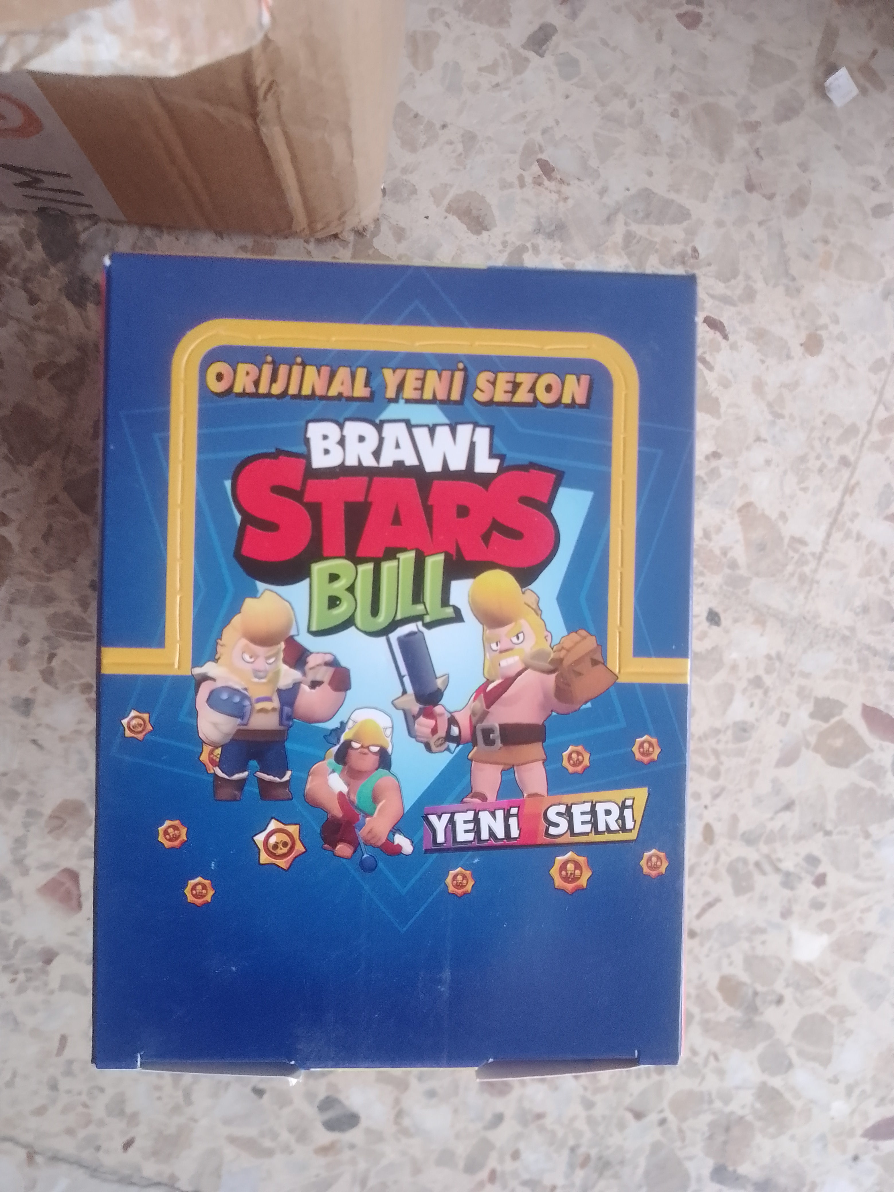 Brawl Stars Bull oyun kartı 24lü 
