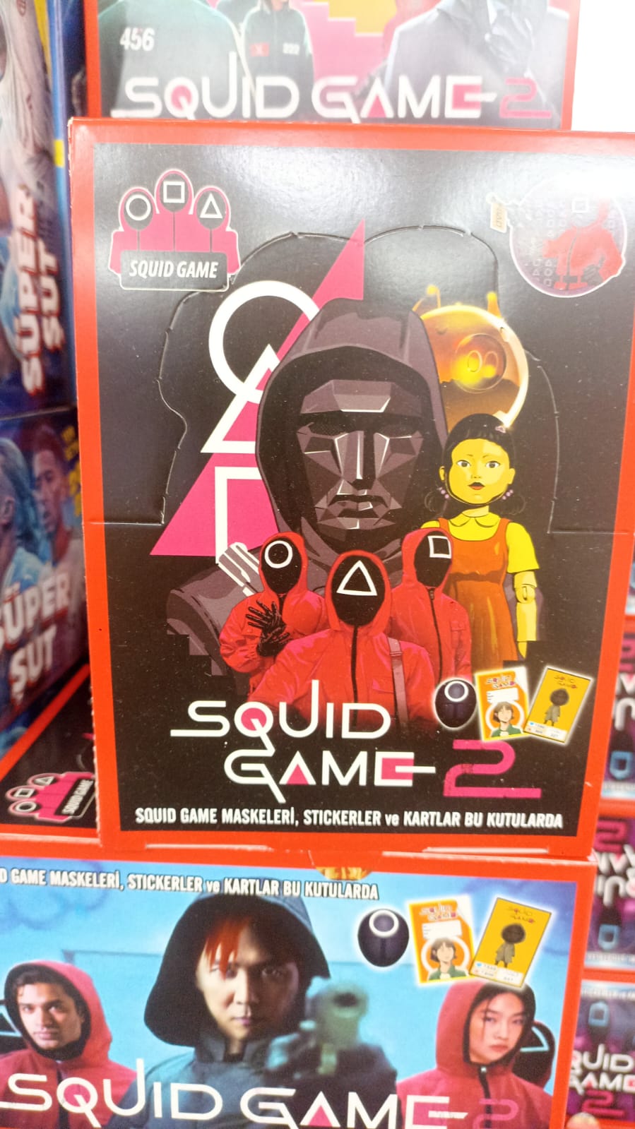 Squid Game oyun kartı 24lü 