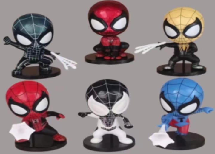 Spiderman Sallanan Kafa Figür