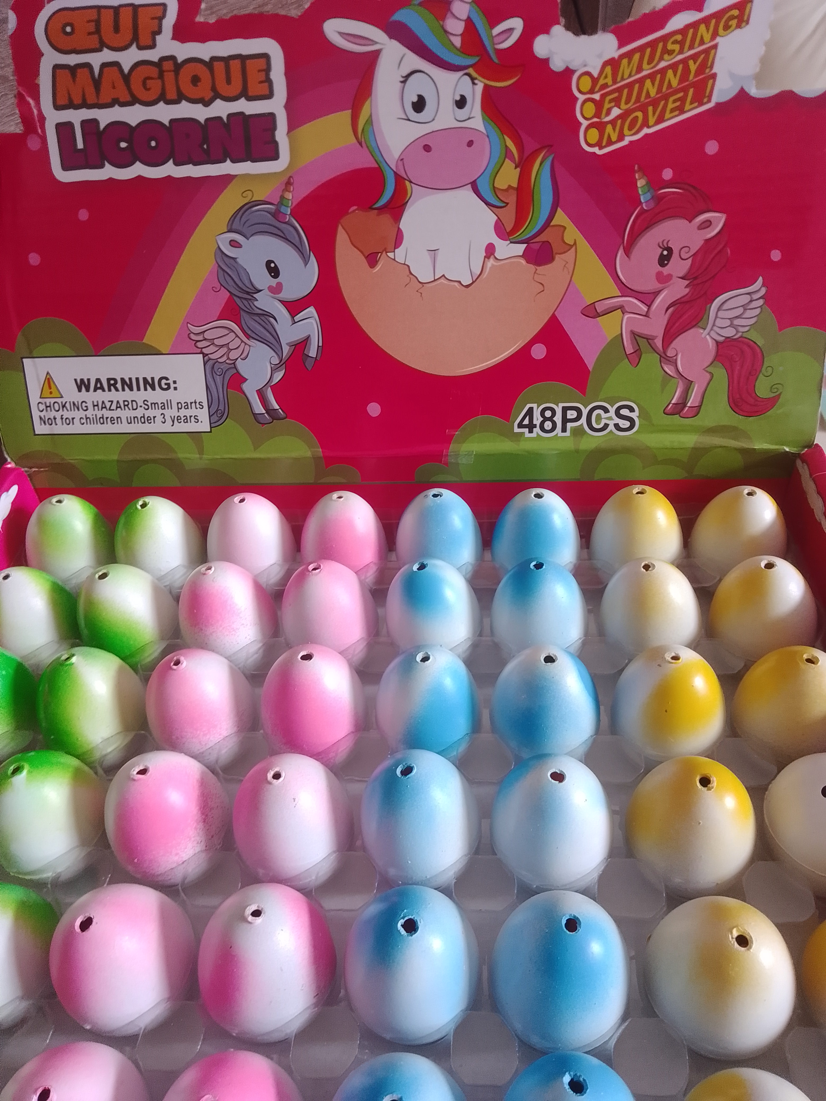 Suda Büyüyen Unicorn Yumurta 