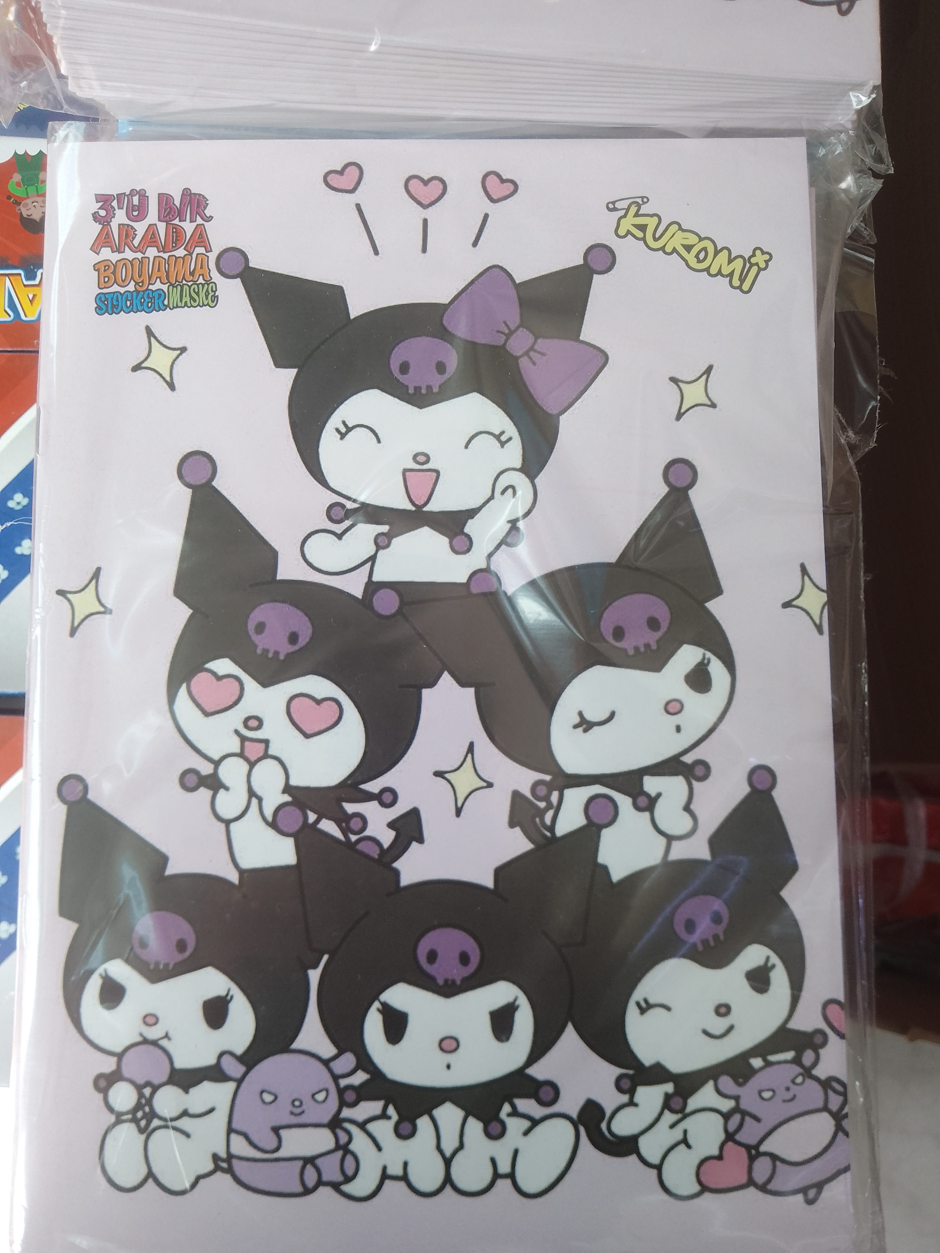 Kuromi Boyama kitabı 