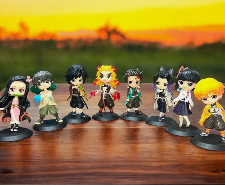 Demon Slayer 15cm 8li set