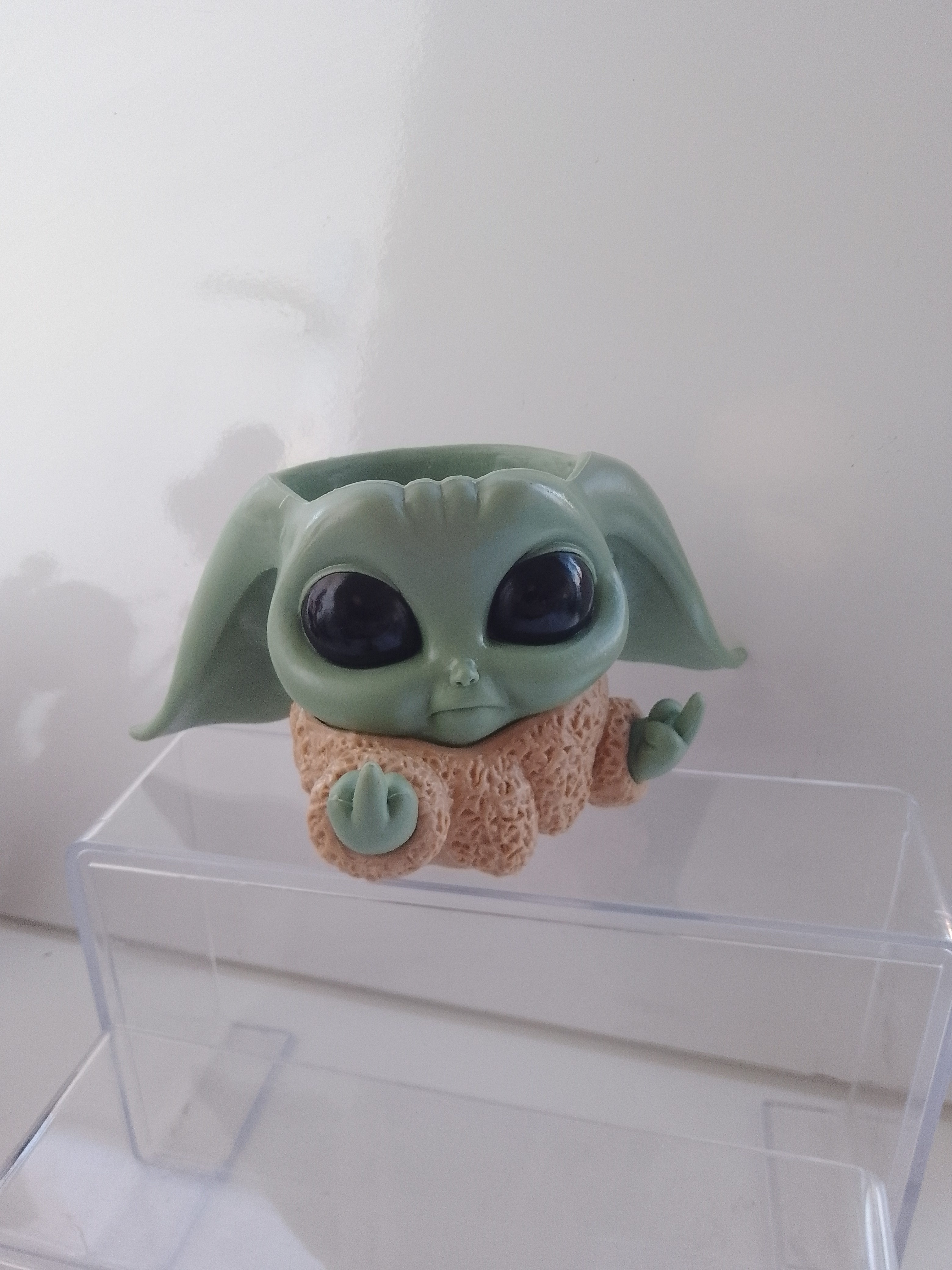Bebek Yoda Saksı & Kalemlik